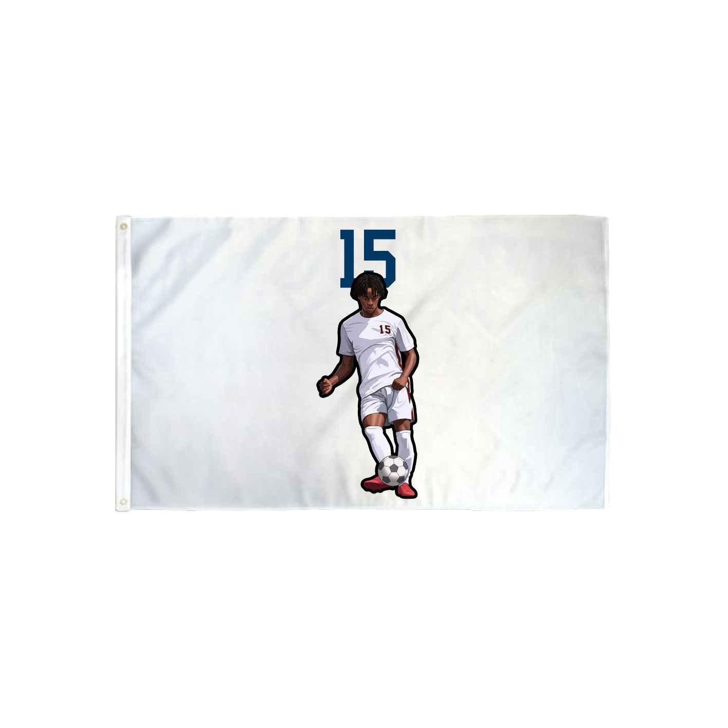 3x5 Flag — Number Top in Classic