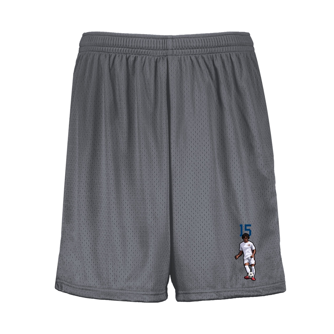 Shorts — Number Top in Grey