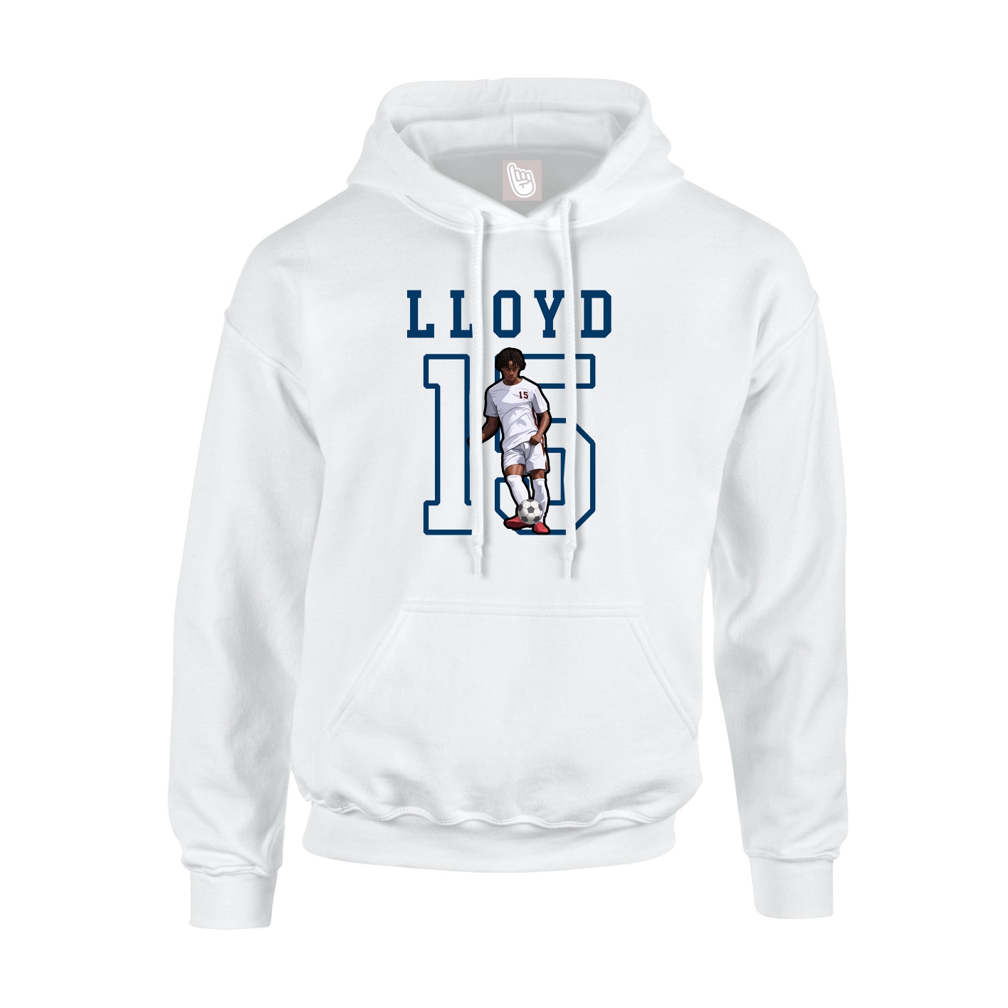 Youth Hoodie — Shirsey in White