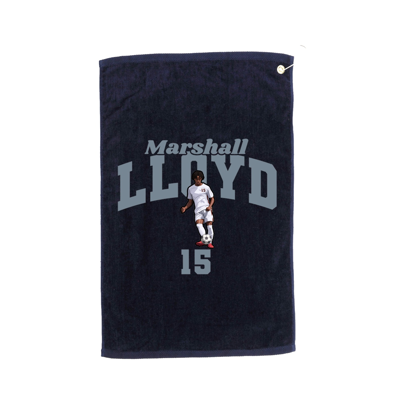 Golf Towel — Signature Arch in Navy