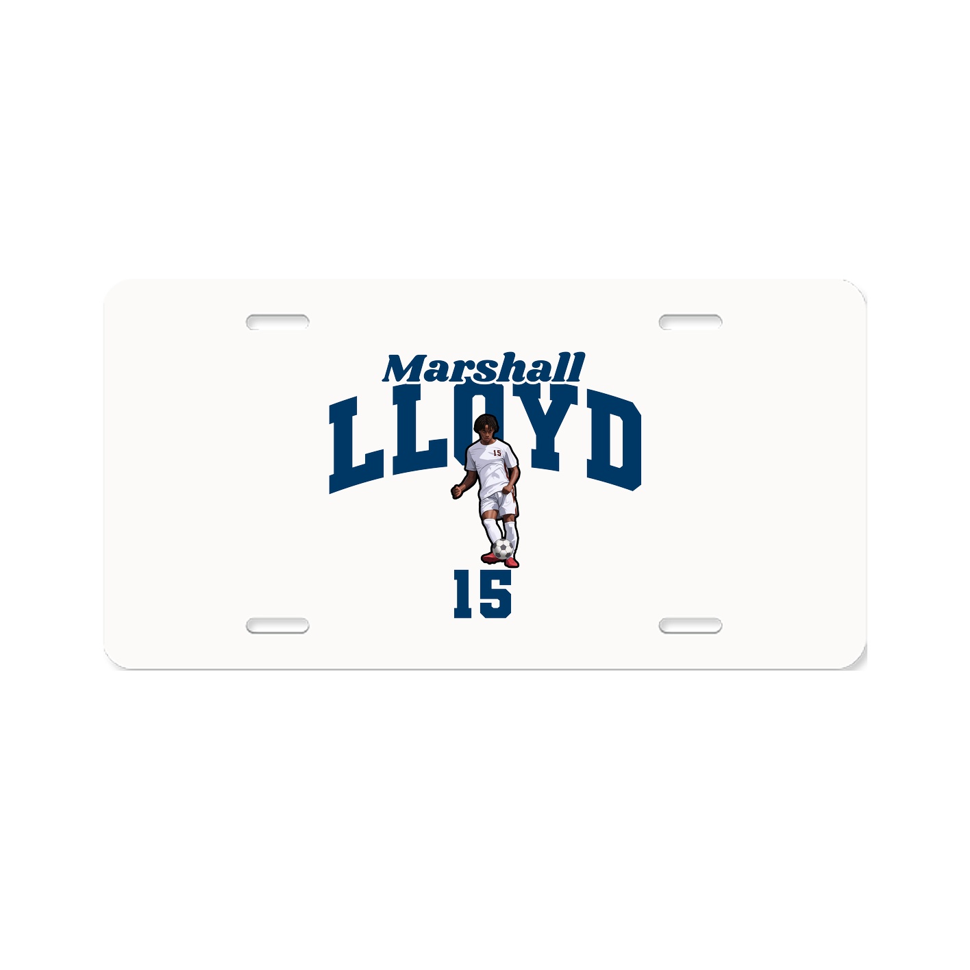 License Plate — Signature Arch in Classic