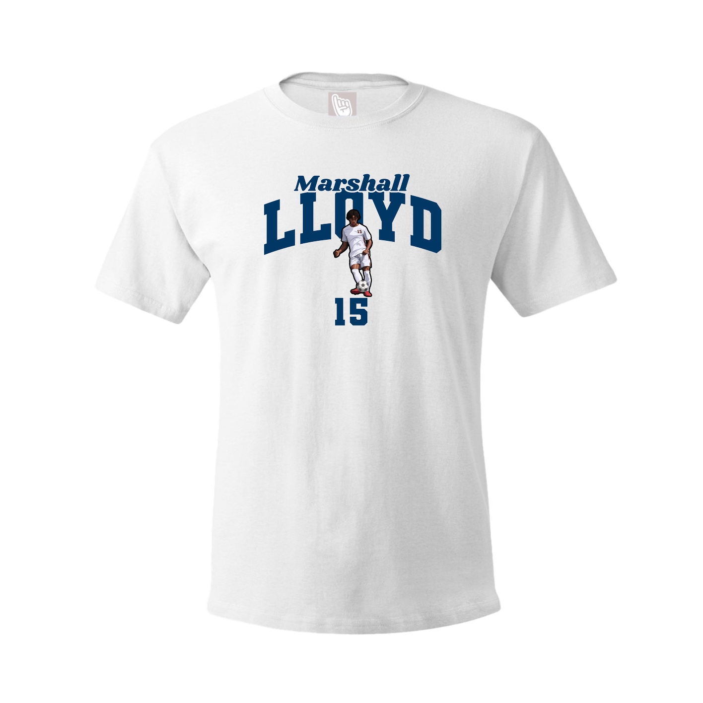 Tee — Signature Arch in White
