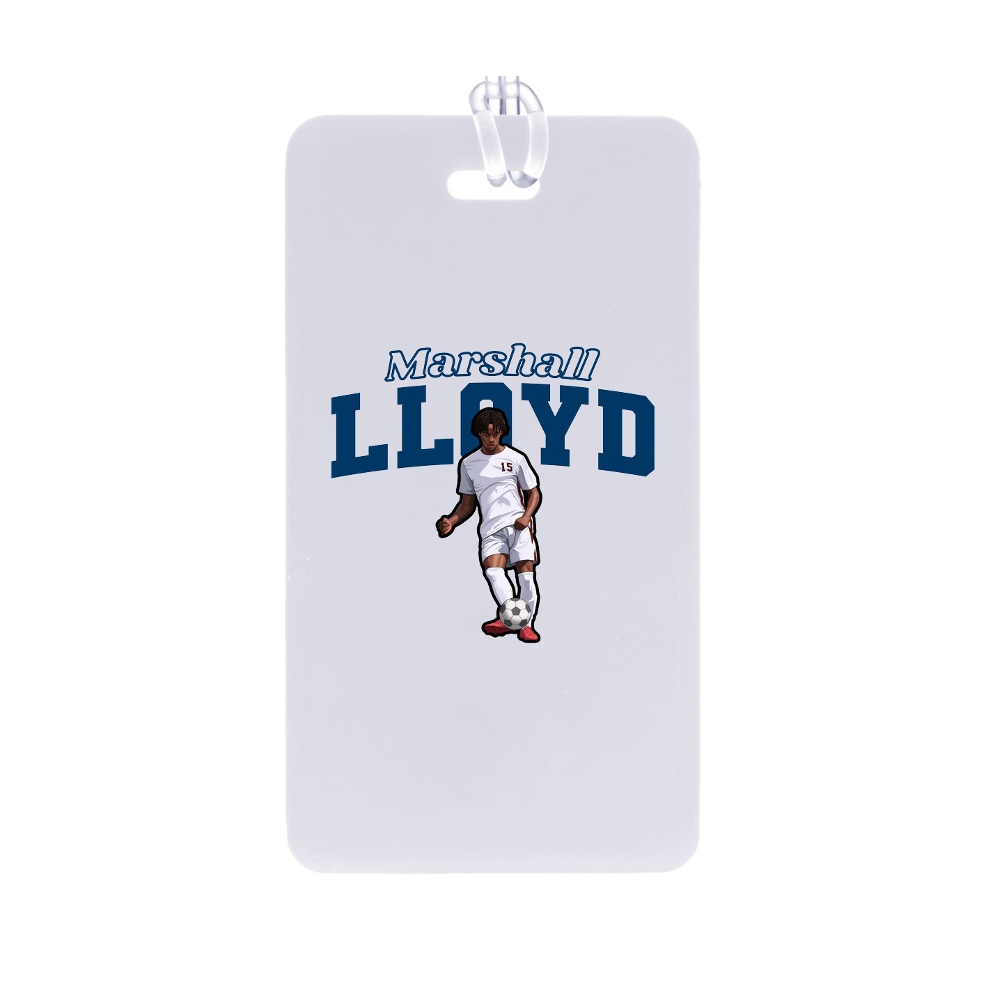 Bag Tag — Name Arch in Classic