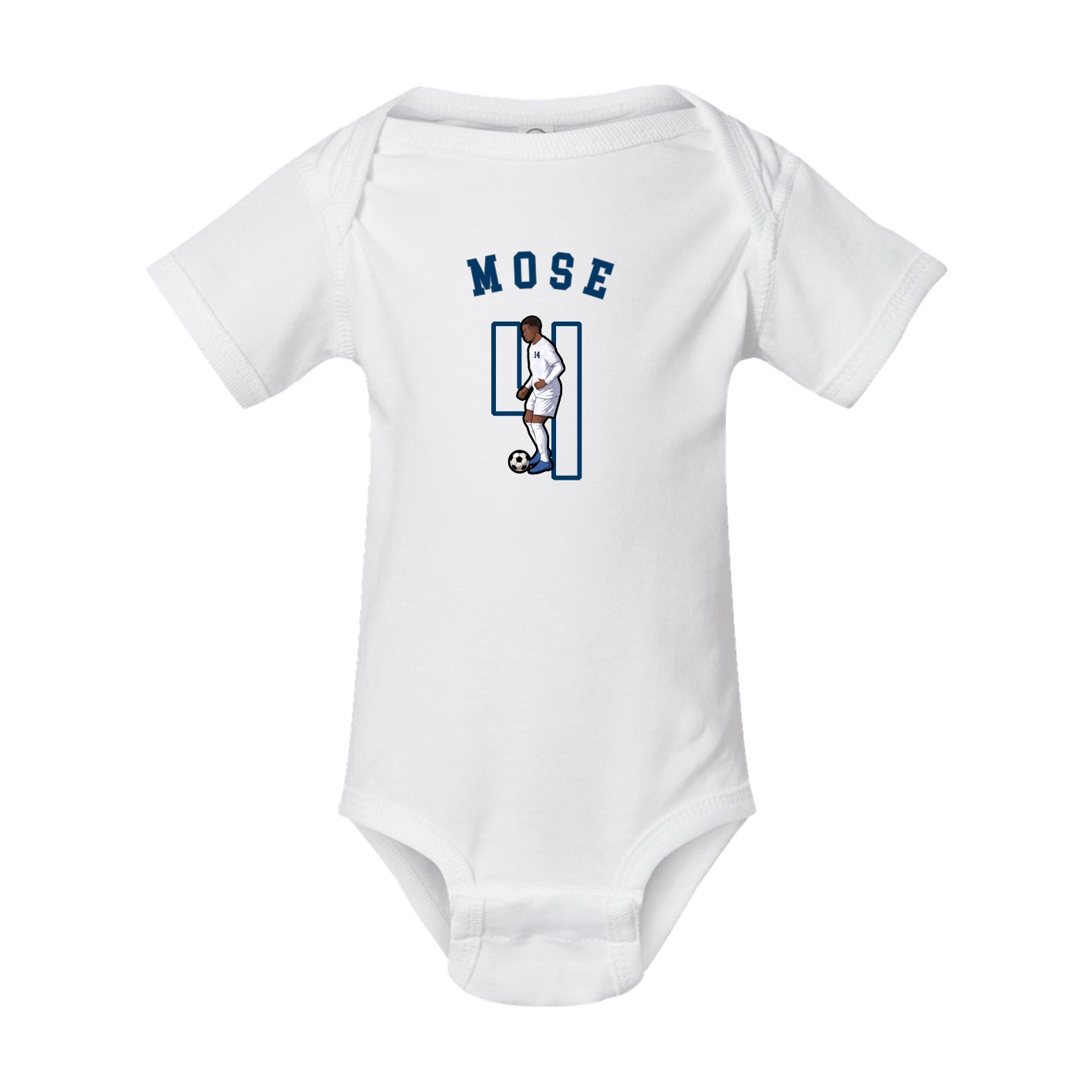 Baby Onesie — Shirsey Arch in White