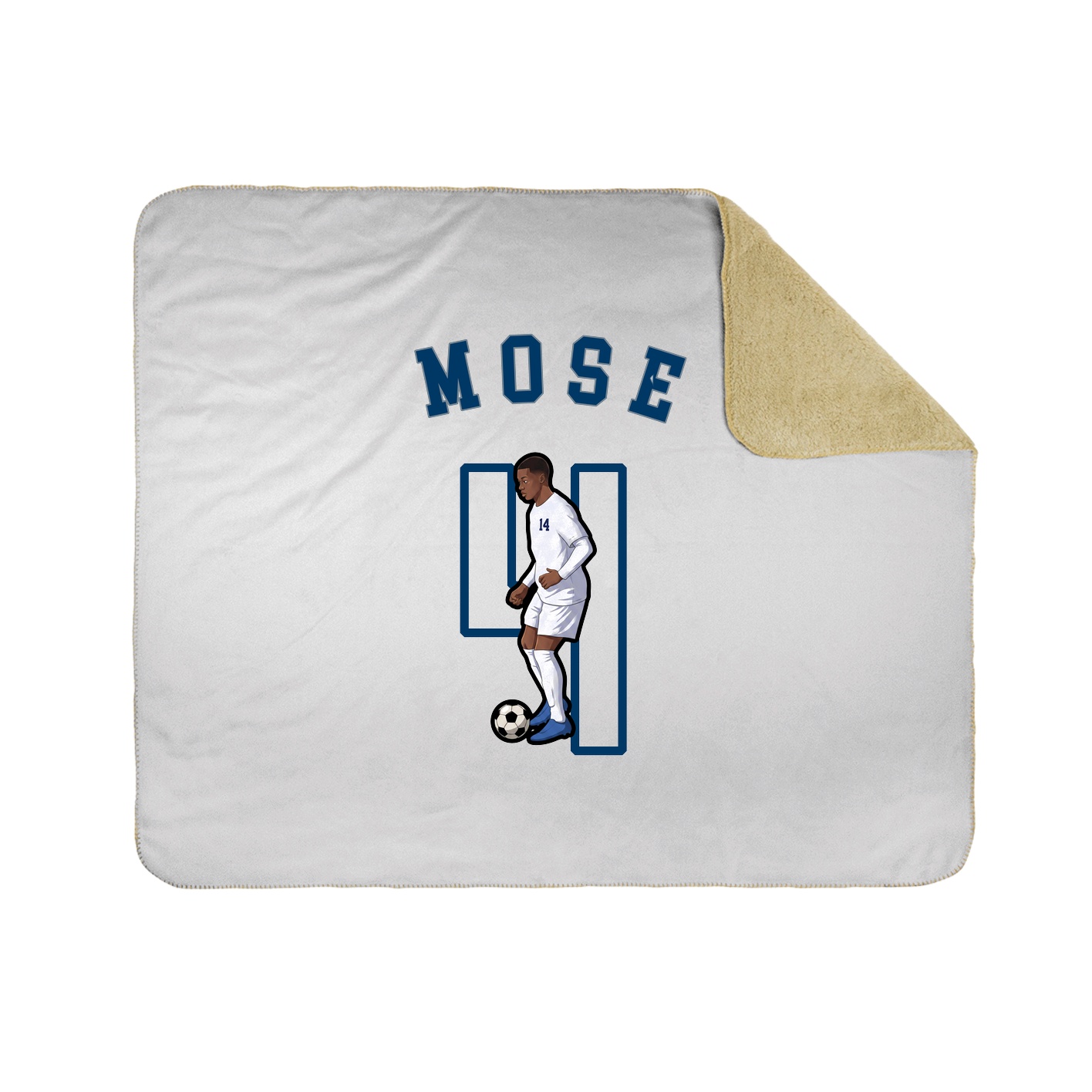 Throw Blanket — Shirsey Arch in White