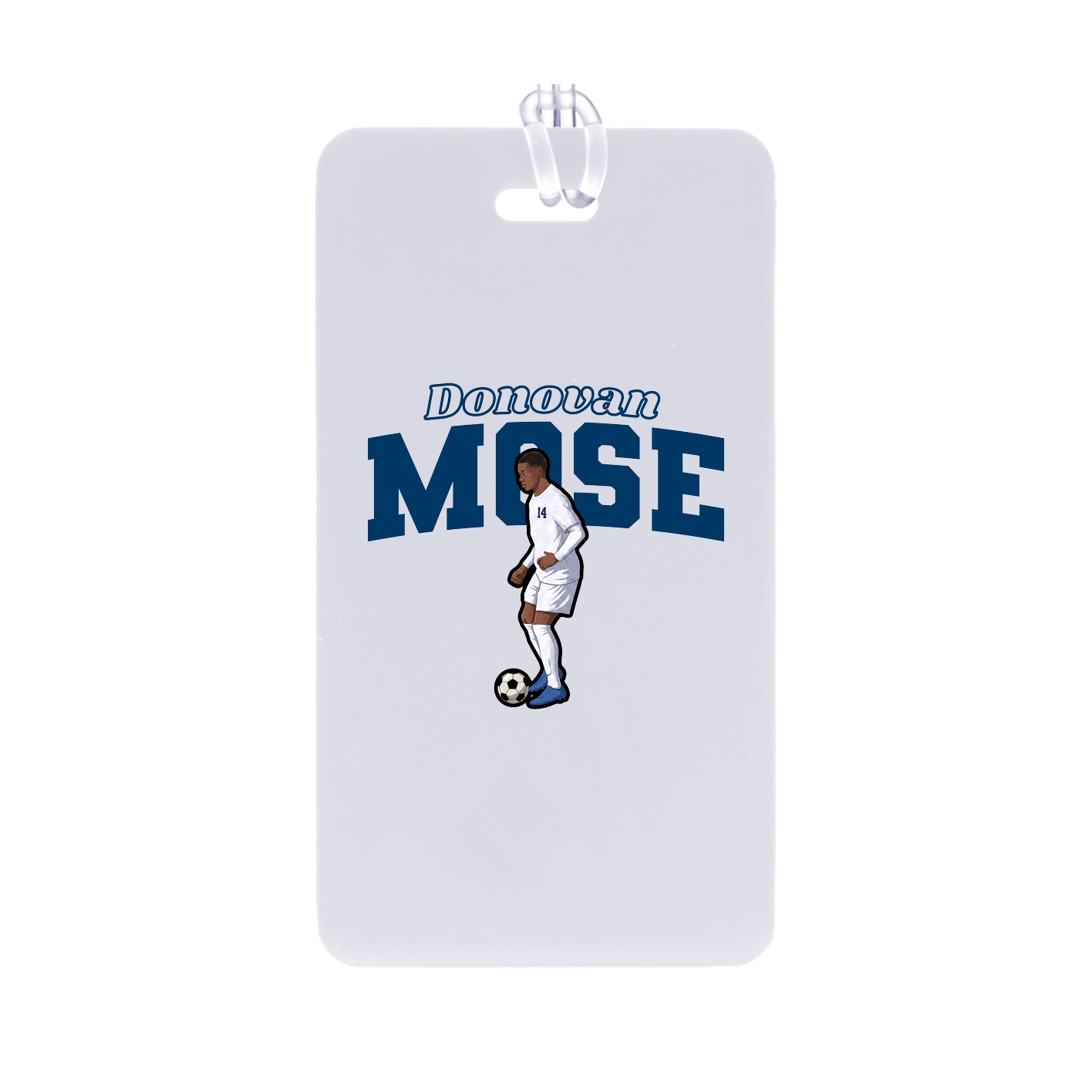 Bag Tag — Name Arch in Classic