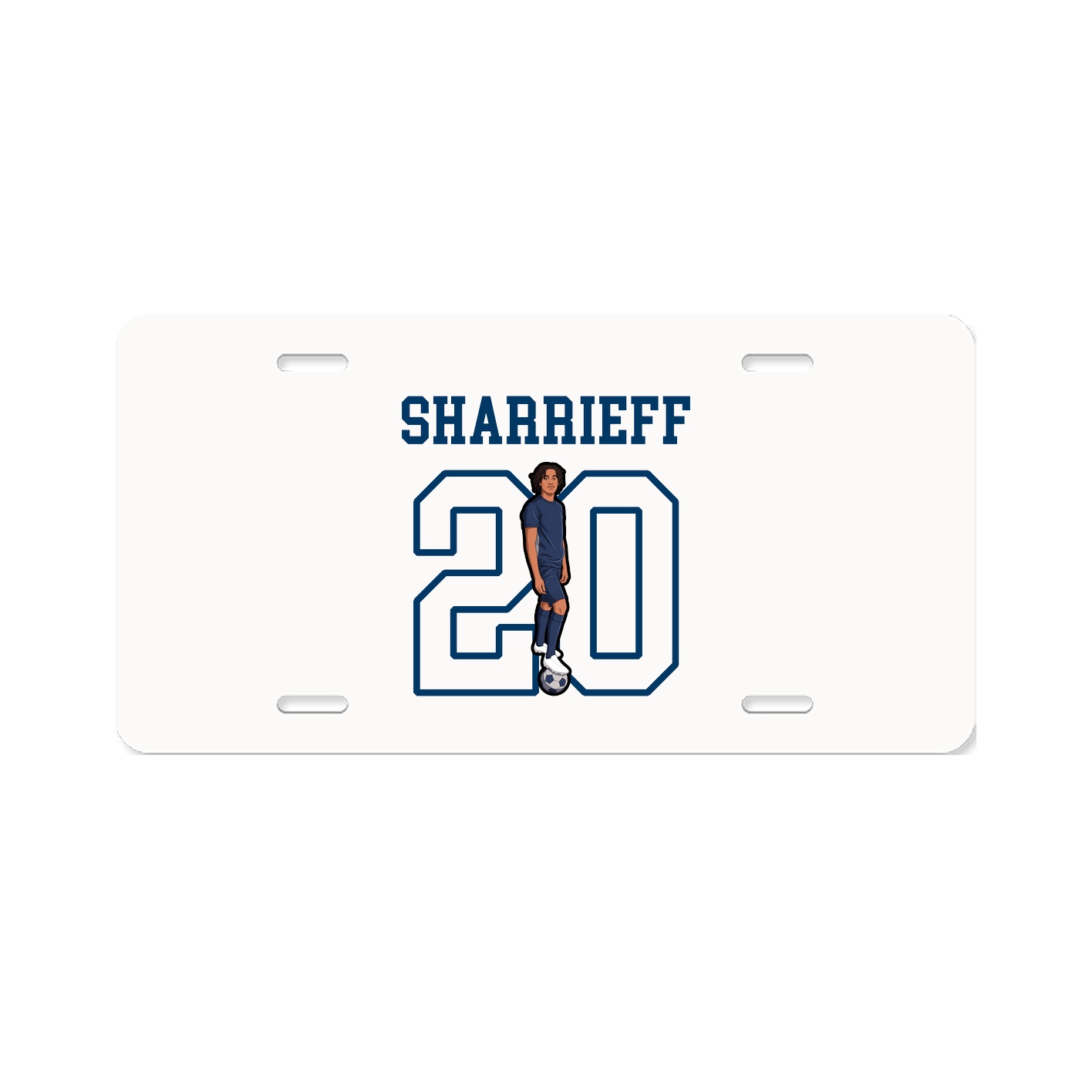 License Plate — Shirsey in Classic