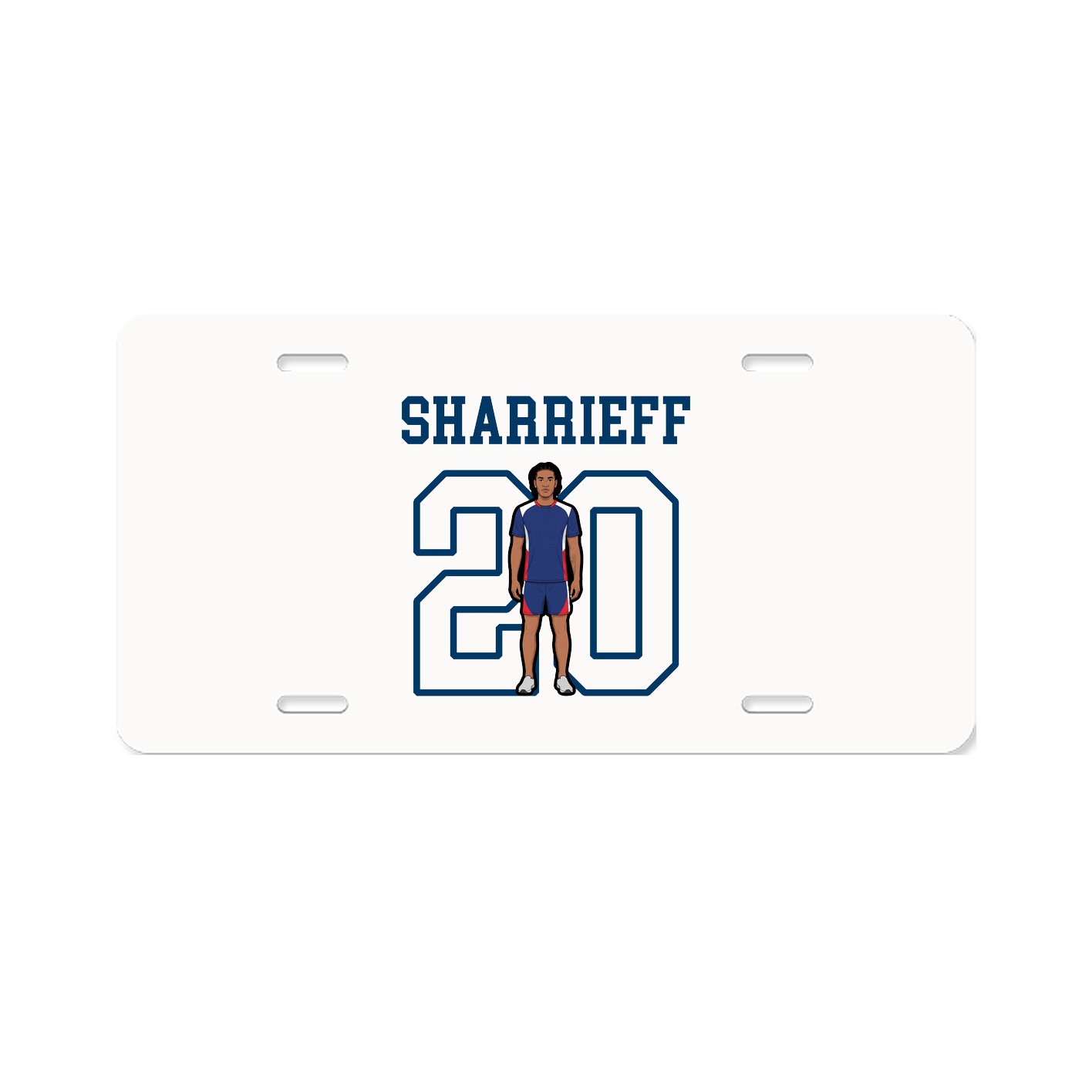 License Plate — Shirsey in Classic