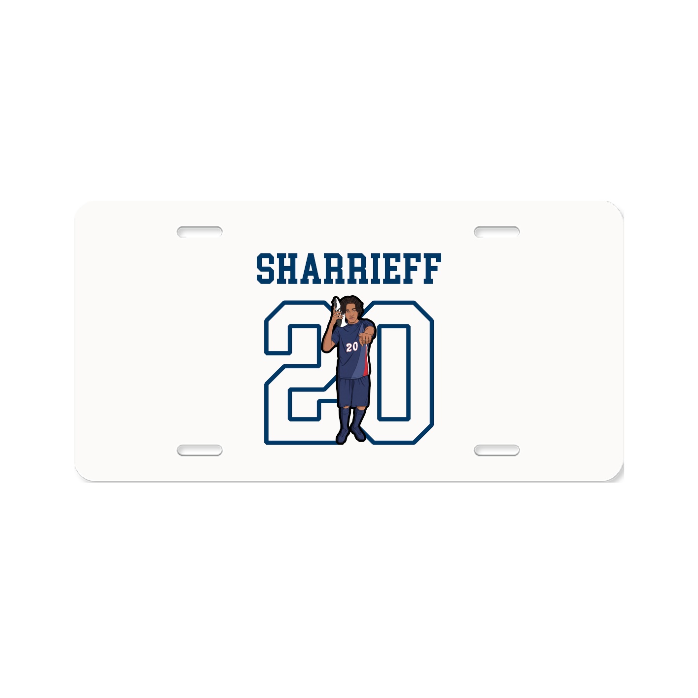 License Plate — Shirsey in Classic