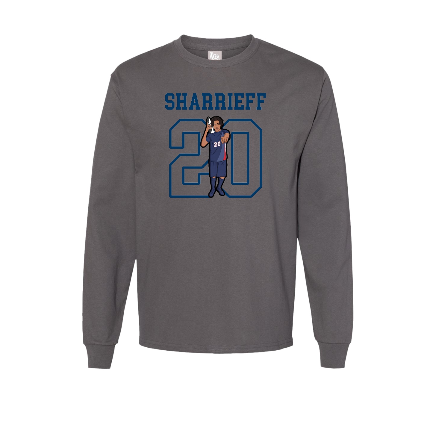 Long Sleeve Tee — Shirsey in Grey