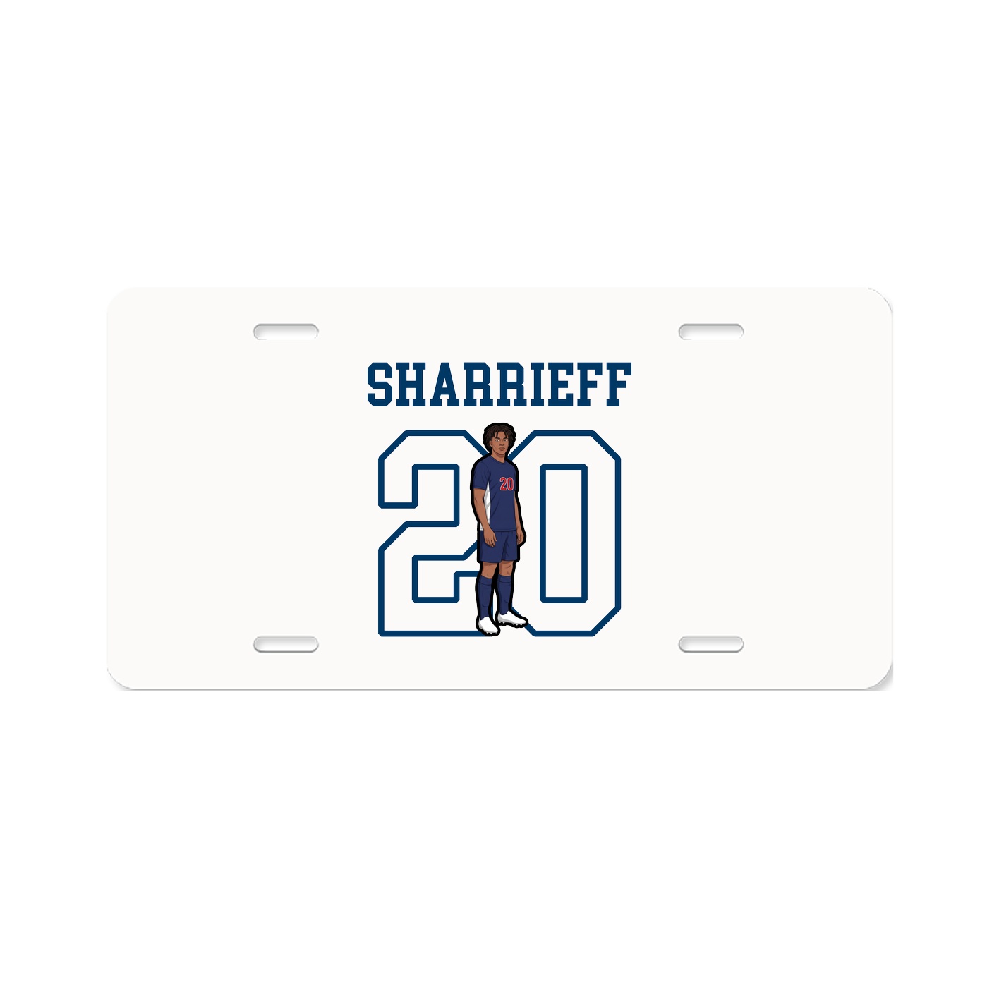 License Plate — Shirsey in Classic