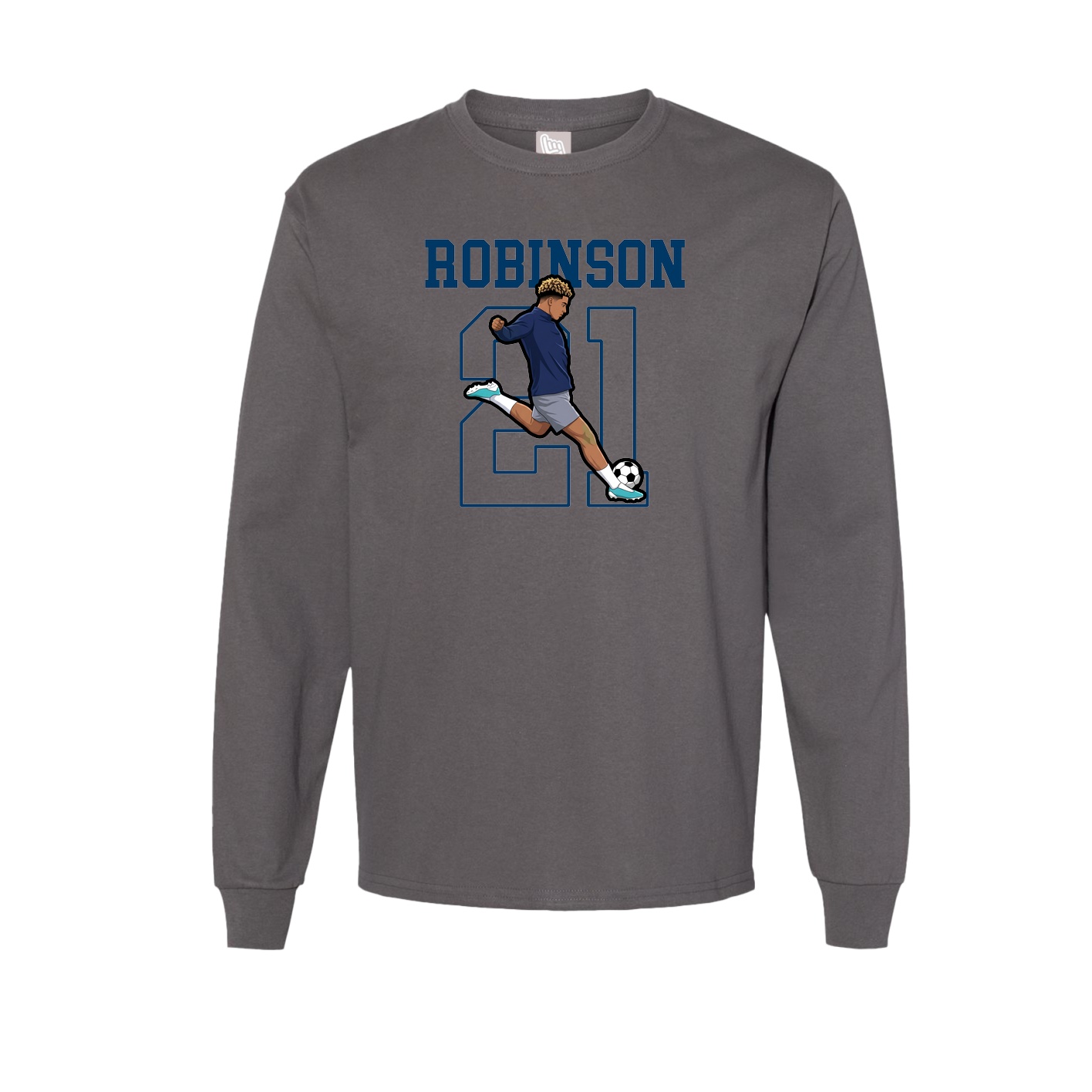 Long Sleeve Tee — Shirsey in Grey