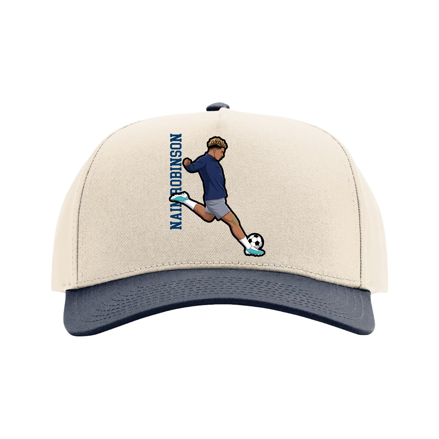 Full Fabric Five-Panel Champ Cap
