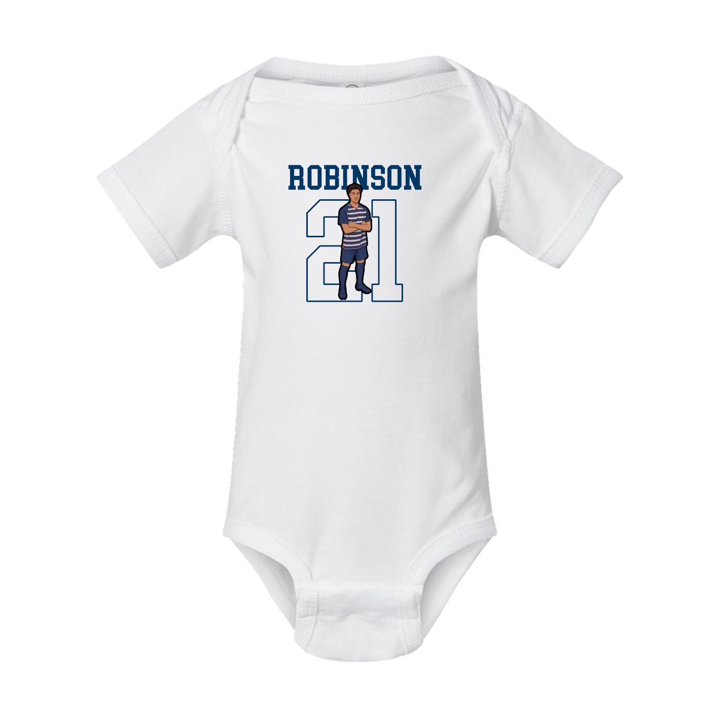 Baby Onesie — Shirsey in White