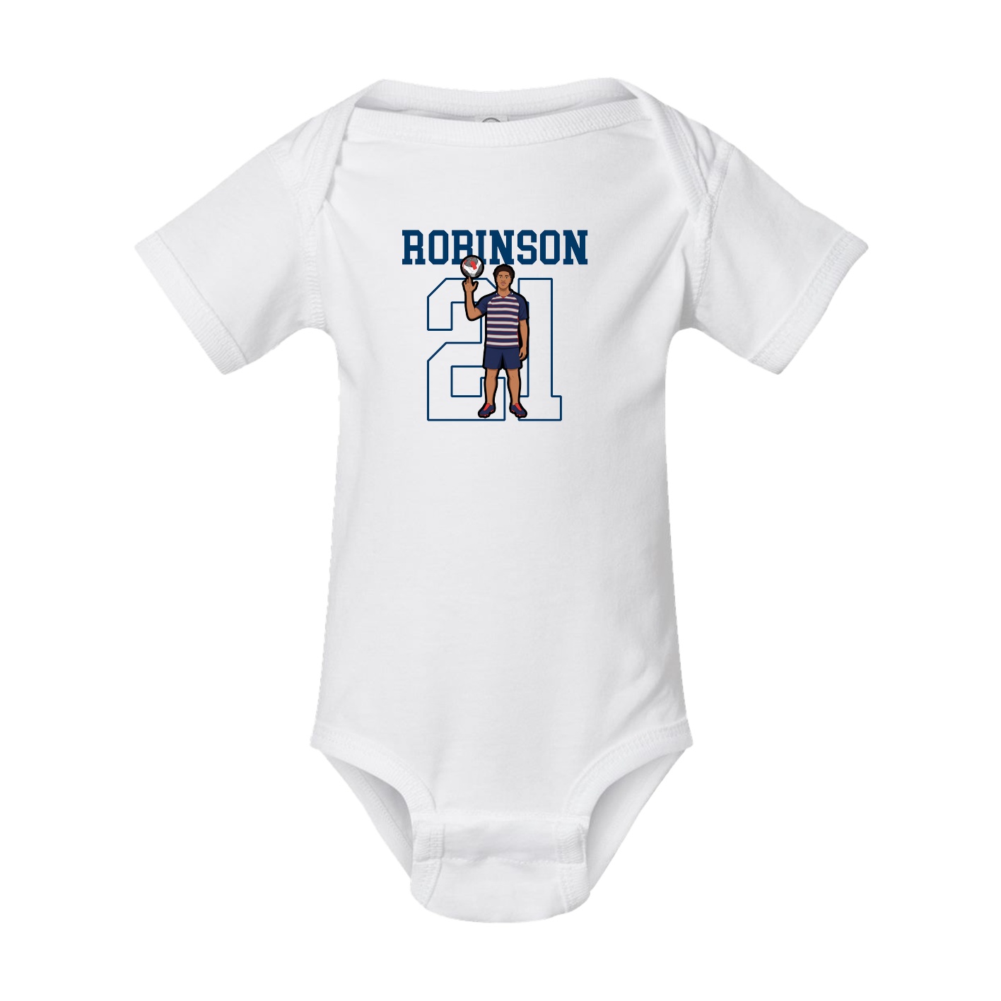 Baby Onesie — Shirsey in White