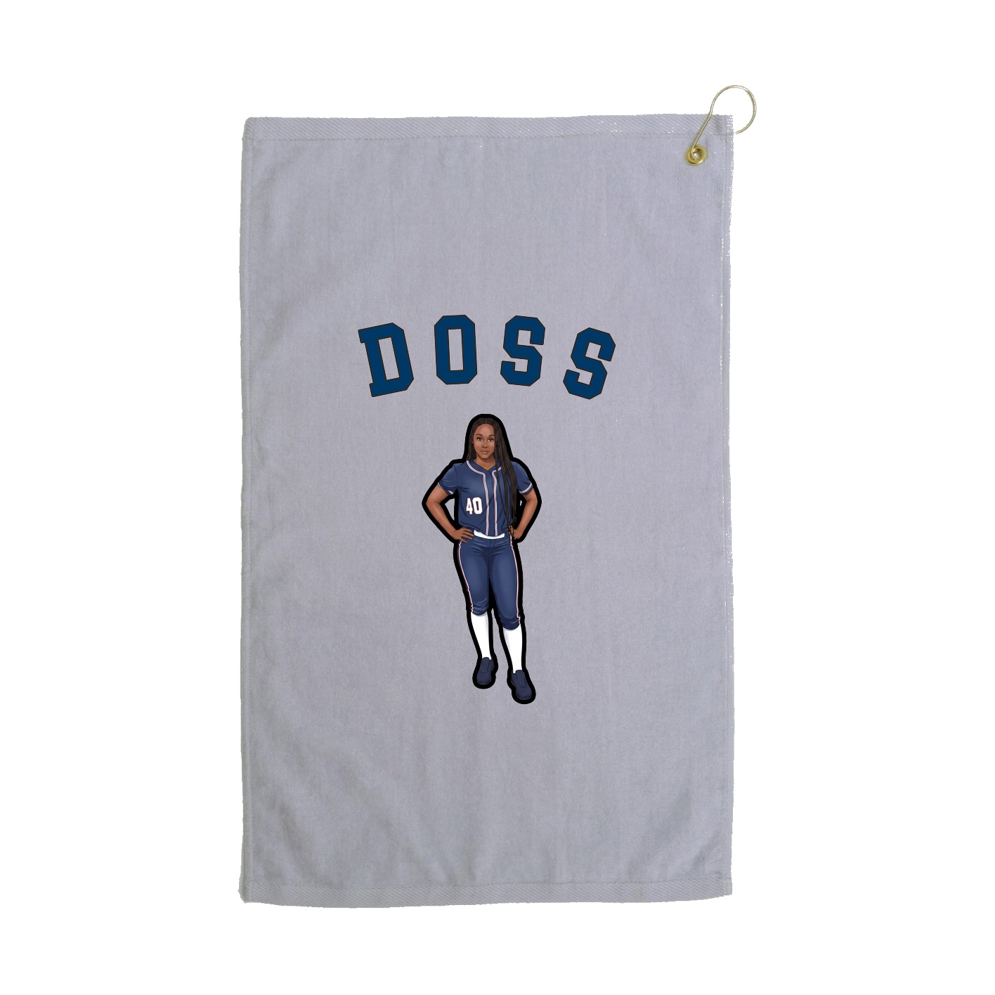 Golf Towel — Shirsey Arch in Grey