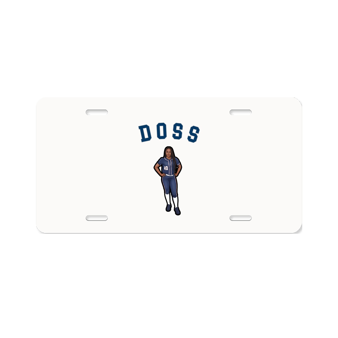 License Plate — Shirsey Arch in Classic