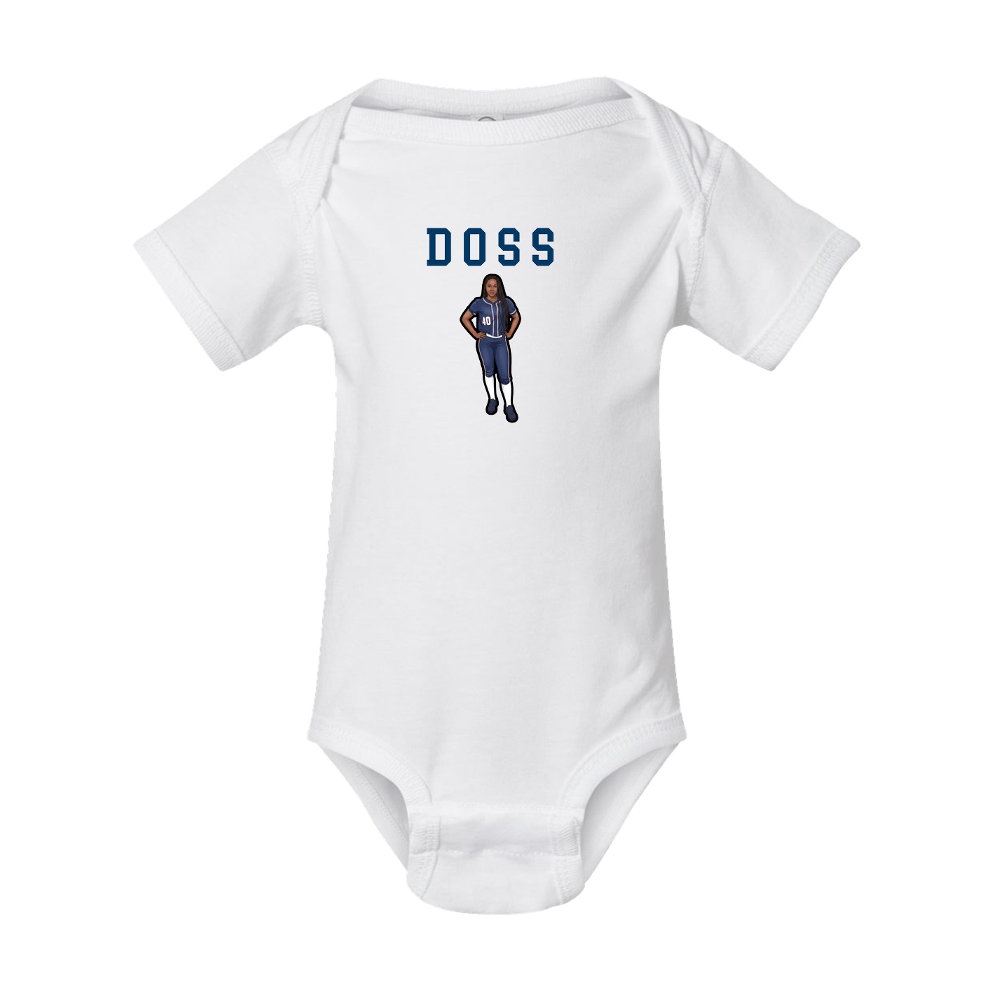 Baby Onesie — Shirsey in White