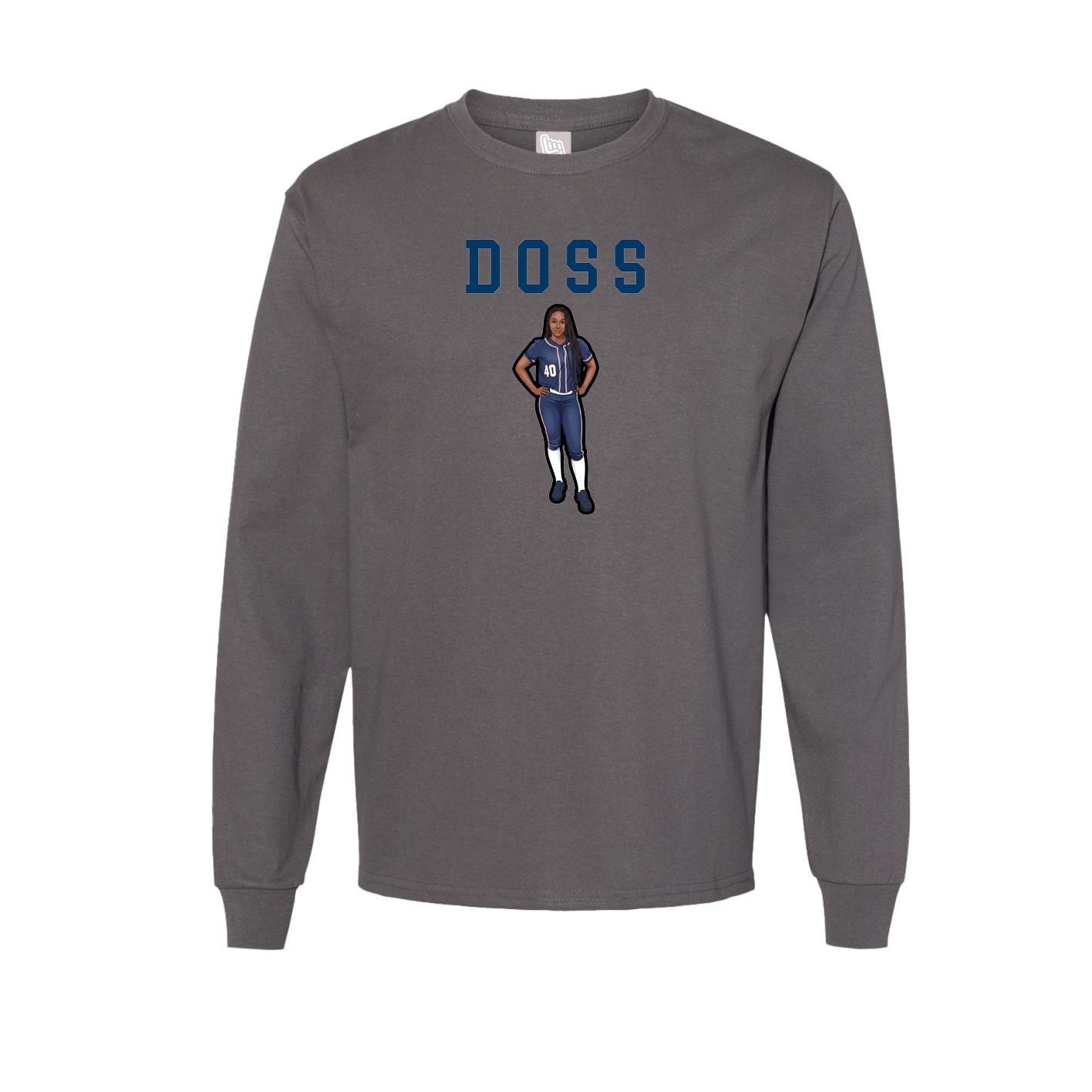 Long Sleeve Tee — Shirsey in Grey