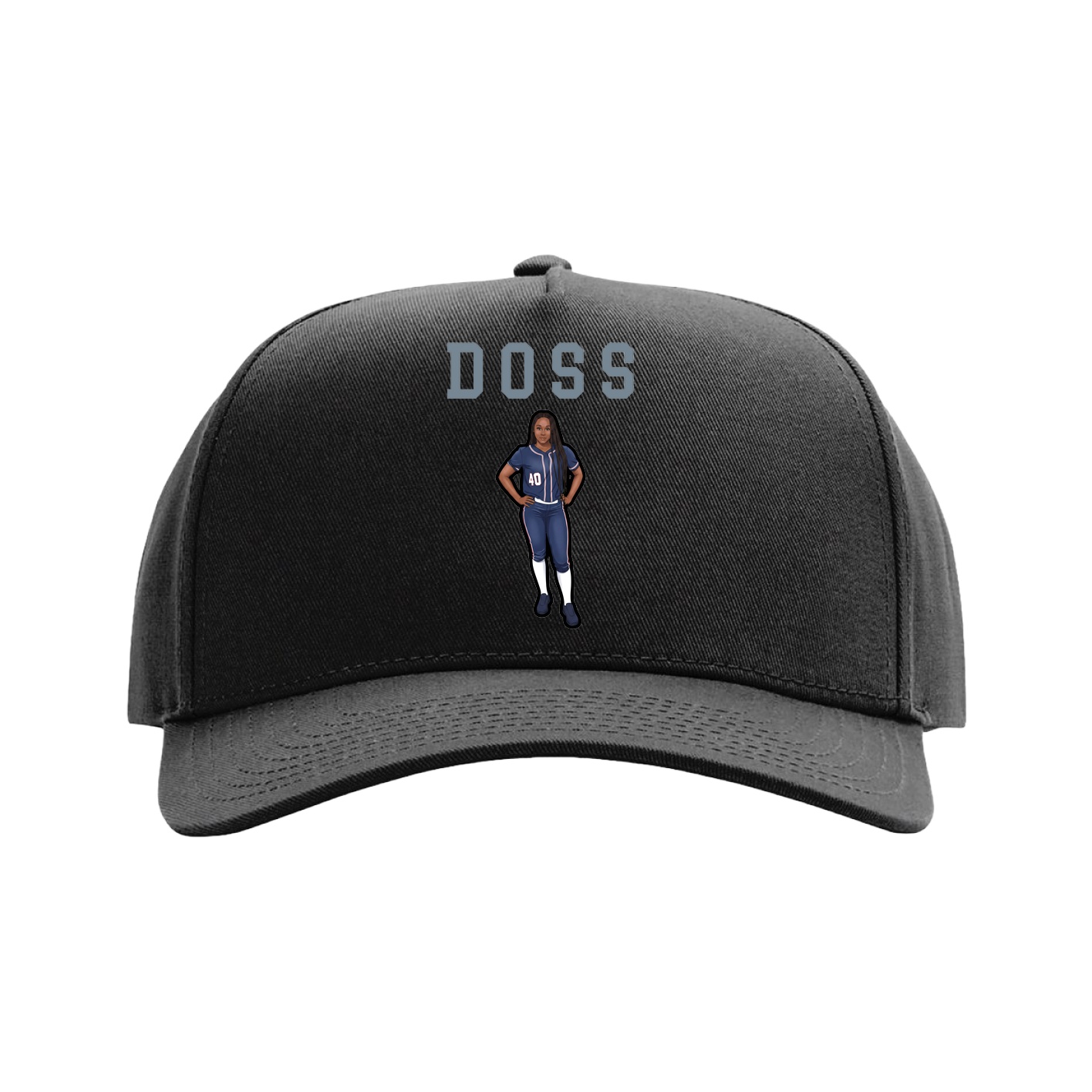 Full Fabric Five-Panel Champ Cap