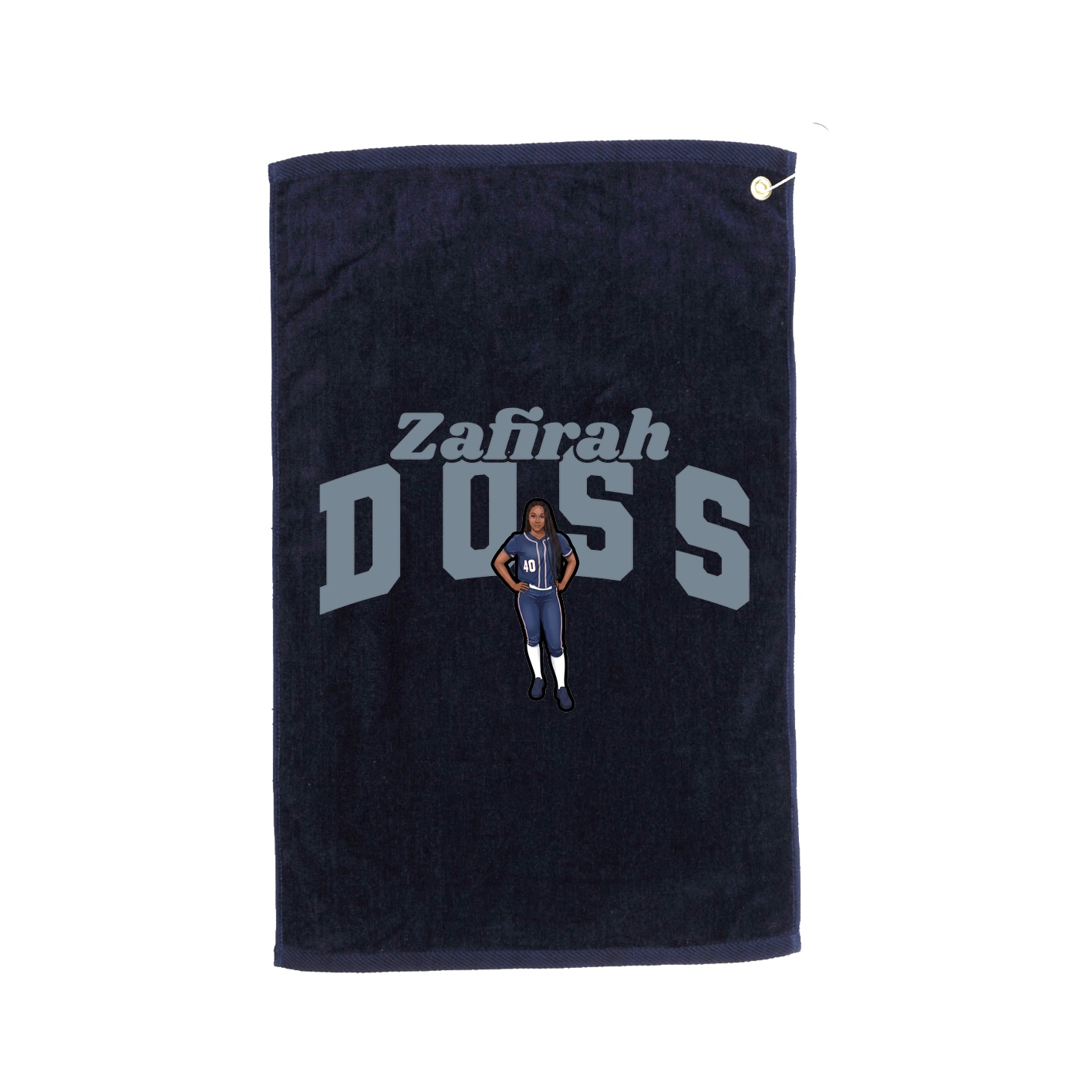 Golf Towel — Signature Arch in Navy