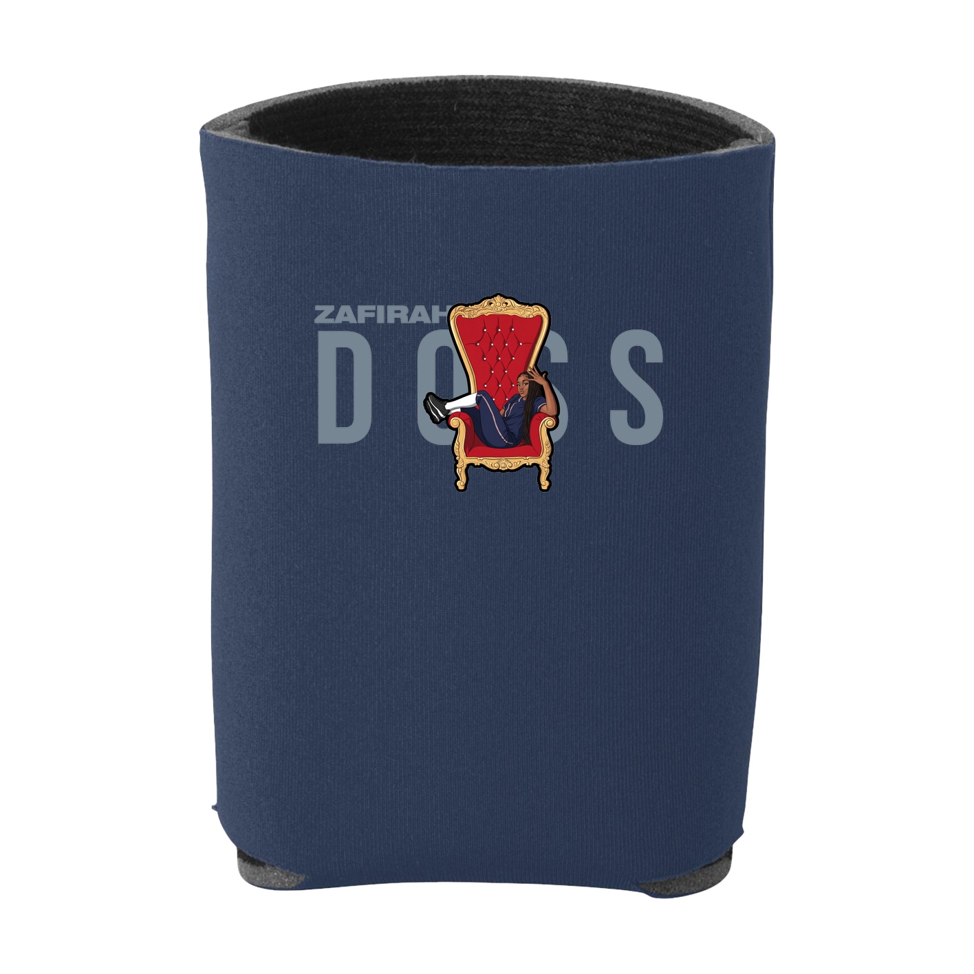 Can Holder — Player Name in Navy