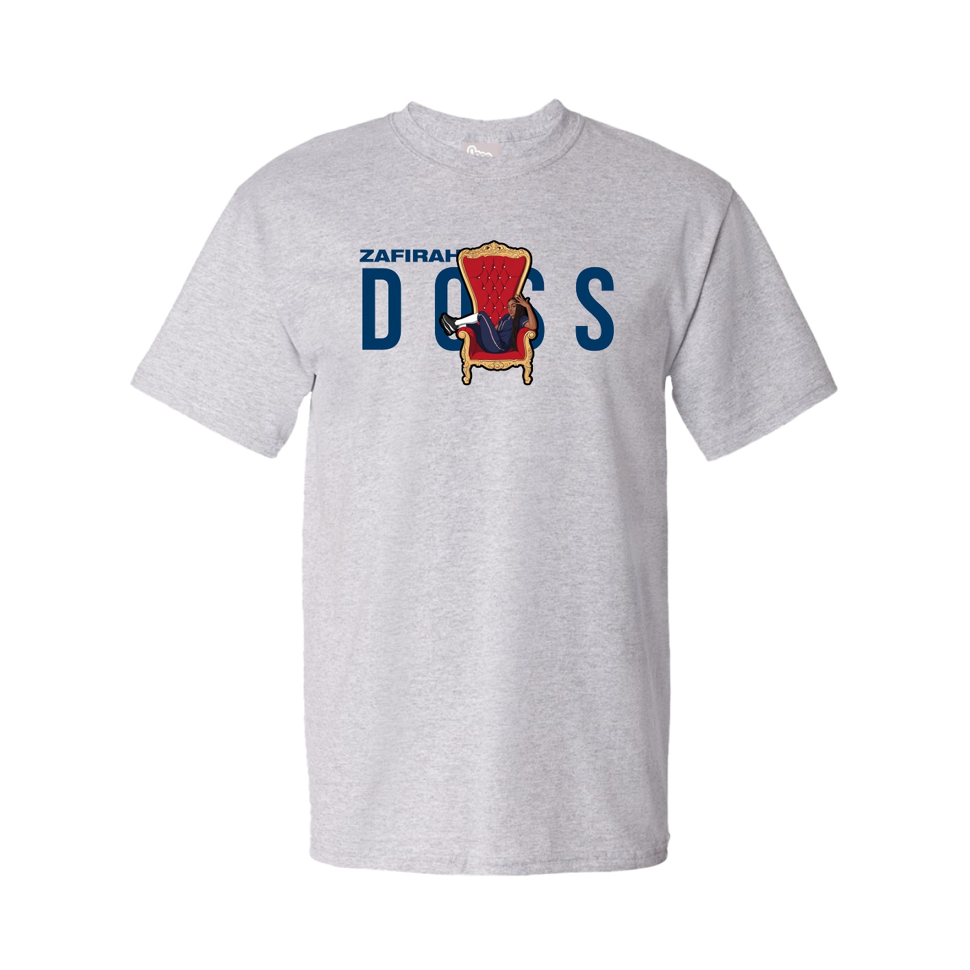 Youth Tee — Player Name in Grey