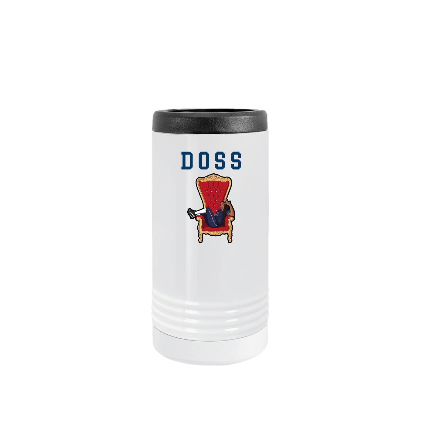 Slim Beverage Holder — Shirsey in White