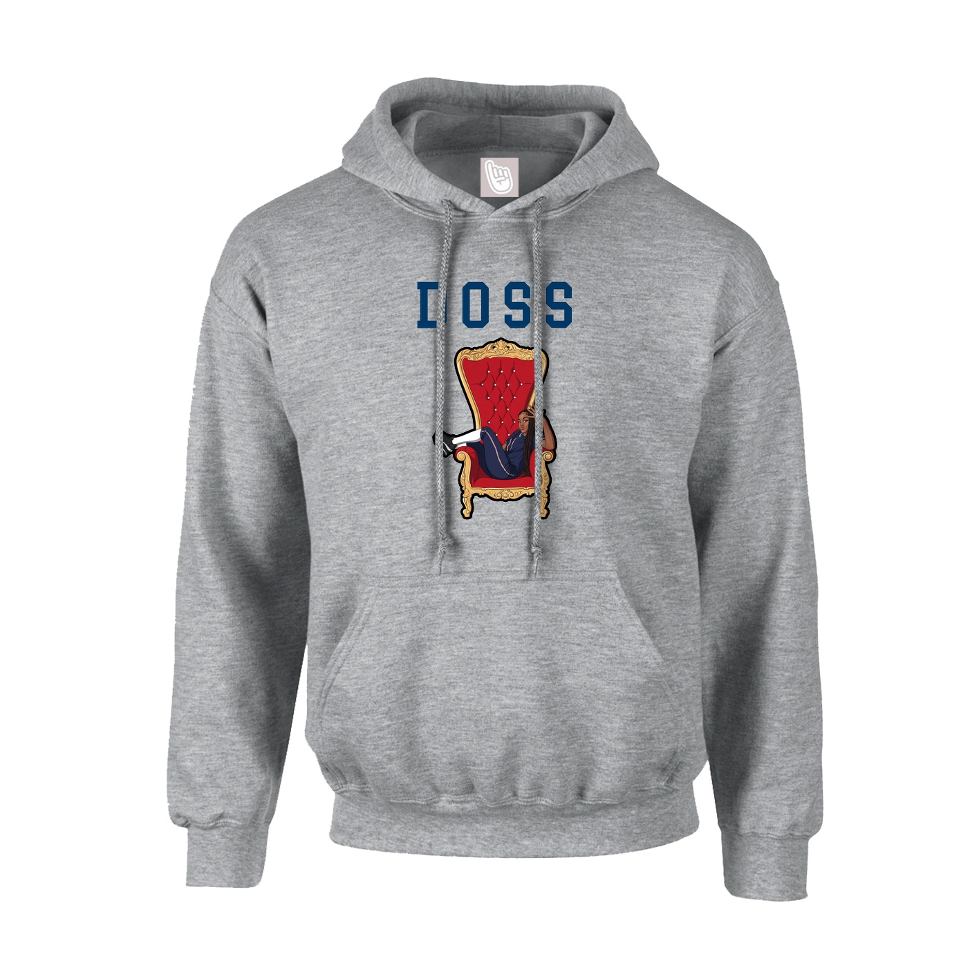 Youth Hoodie — Shirsey in Grey