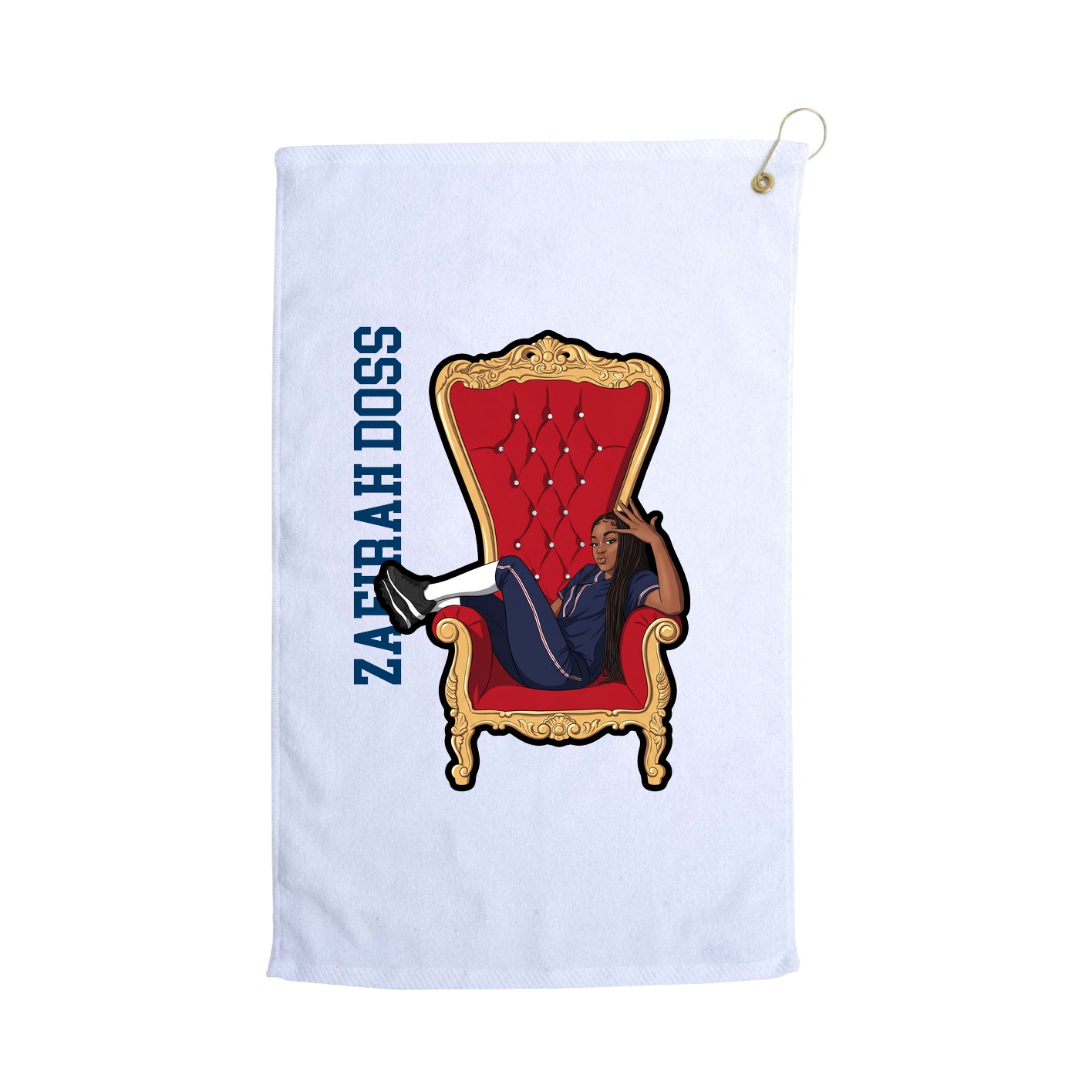 Terry Velour Golf Towel