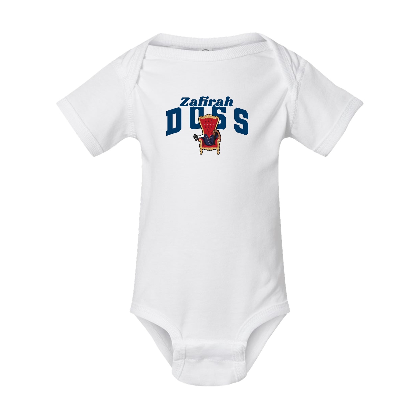 Baby Onesie — Signature Arch in White