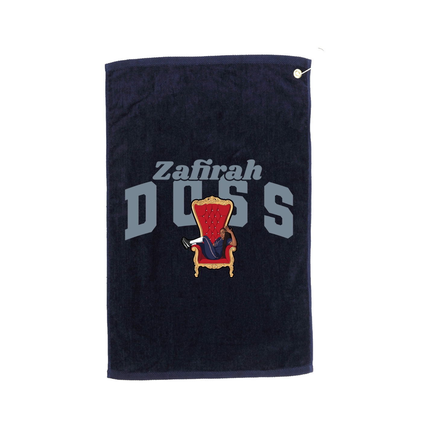 Golf Towel — Signature Arch in Navy