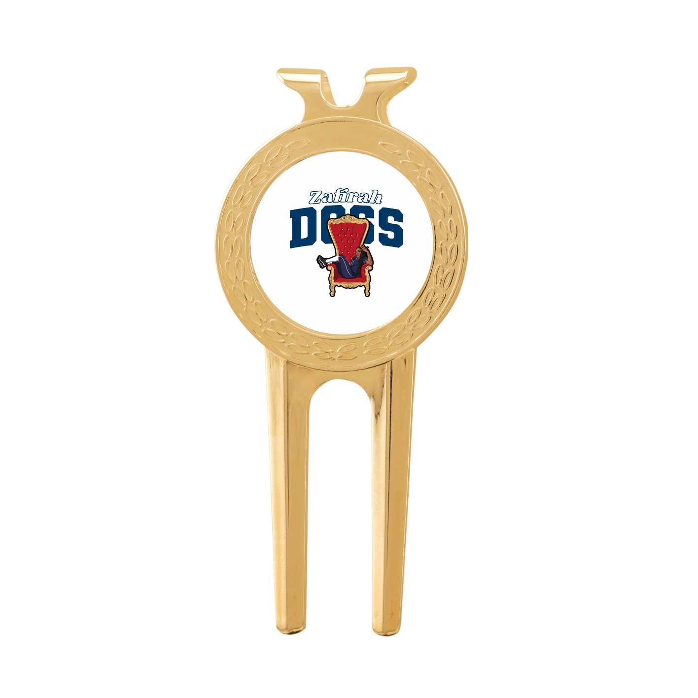 Divot Tool with Ball Marker — Name Arch in Classic
