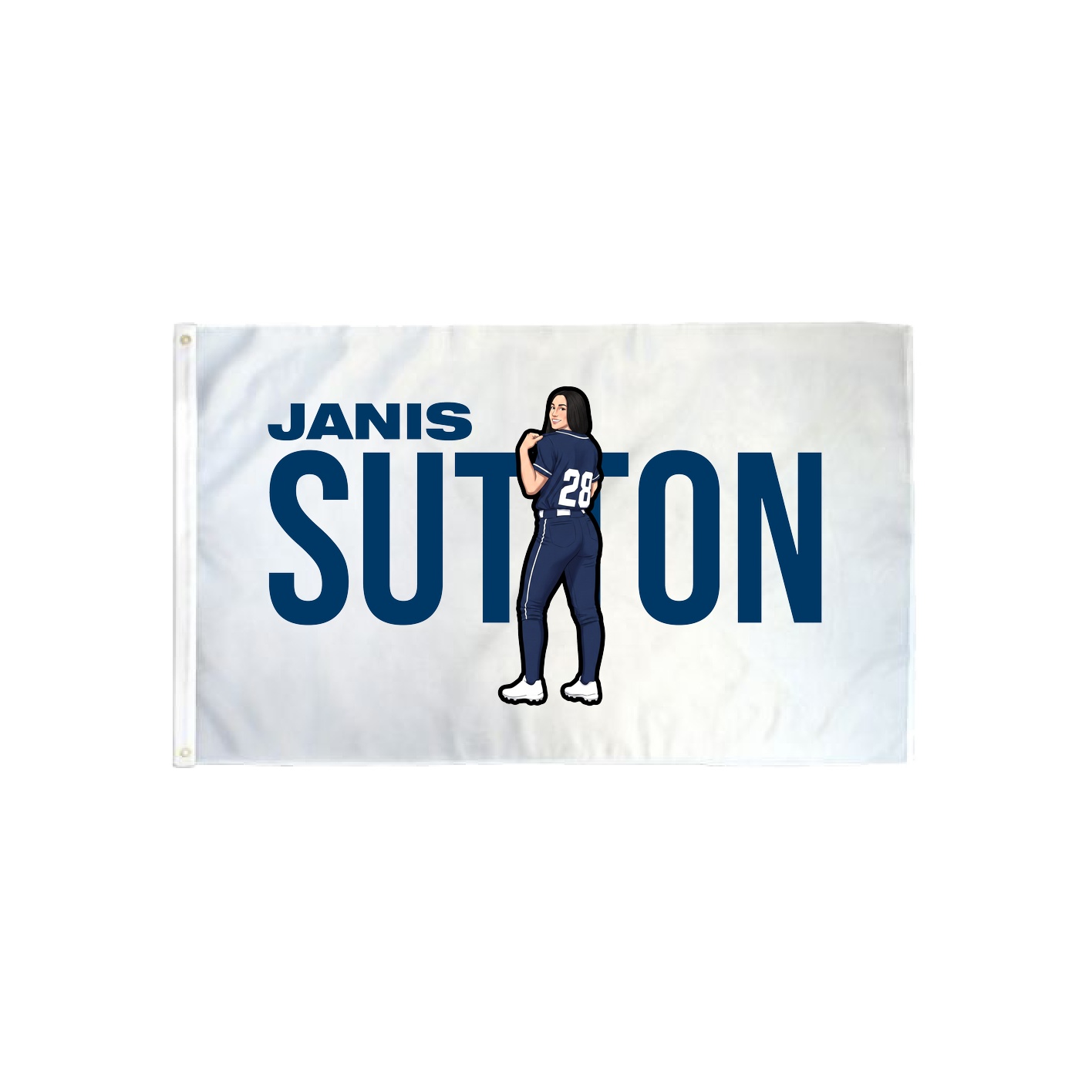 3x5 Flag — Player Name in Classic