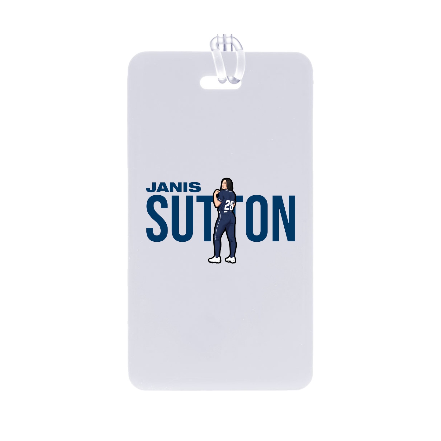 Bag Tag — Player Name in Classic