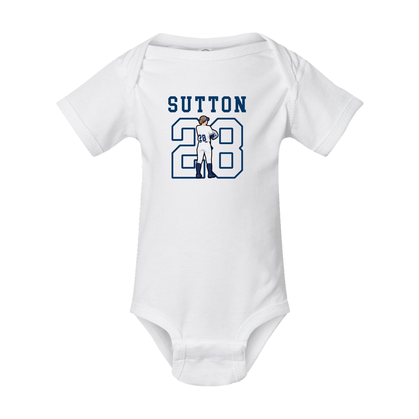 Baby Onesie — Shirsey in White