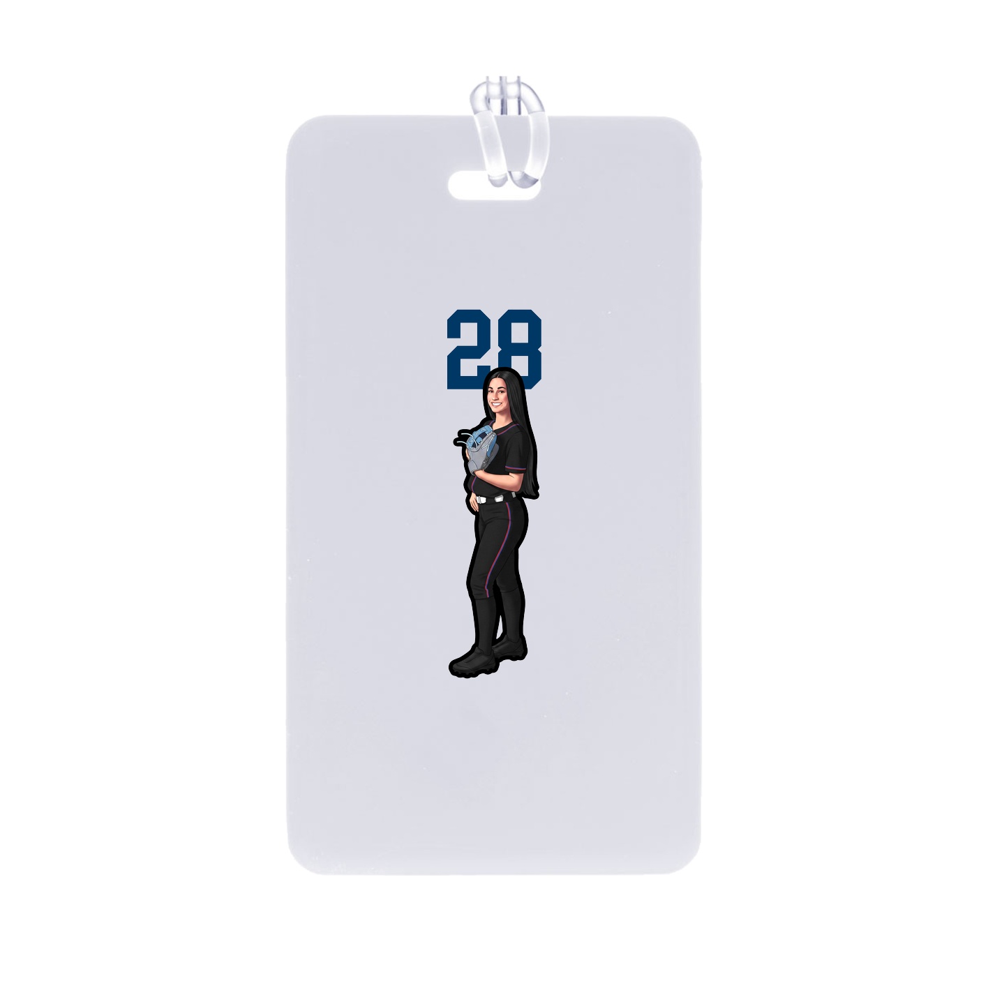 Bag Tag — Number Top in Classic