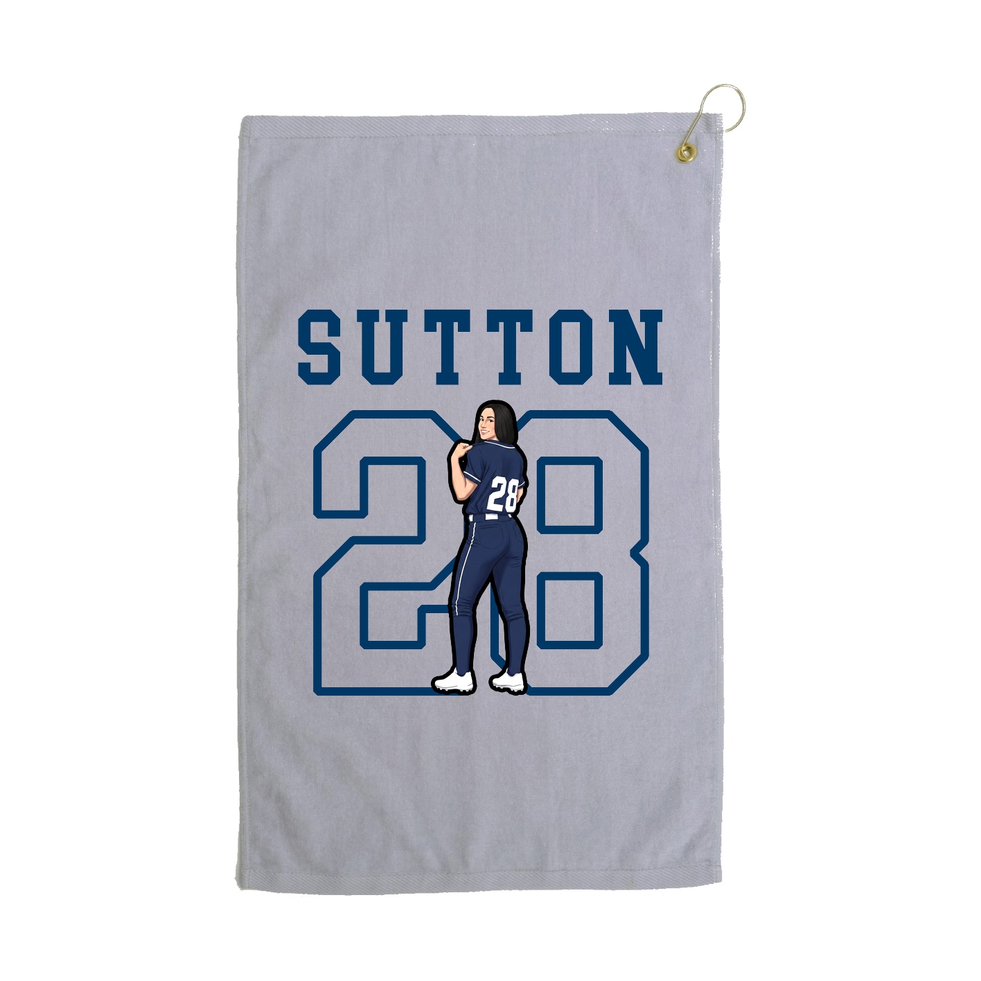 Golf Towel — Shirsey in Grey