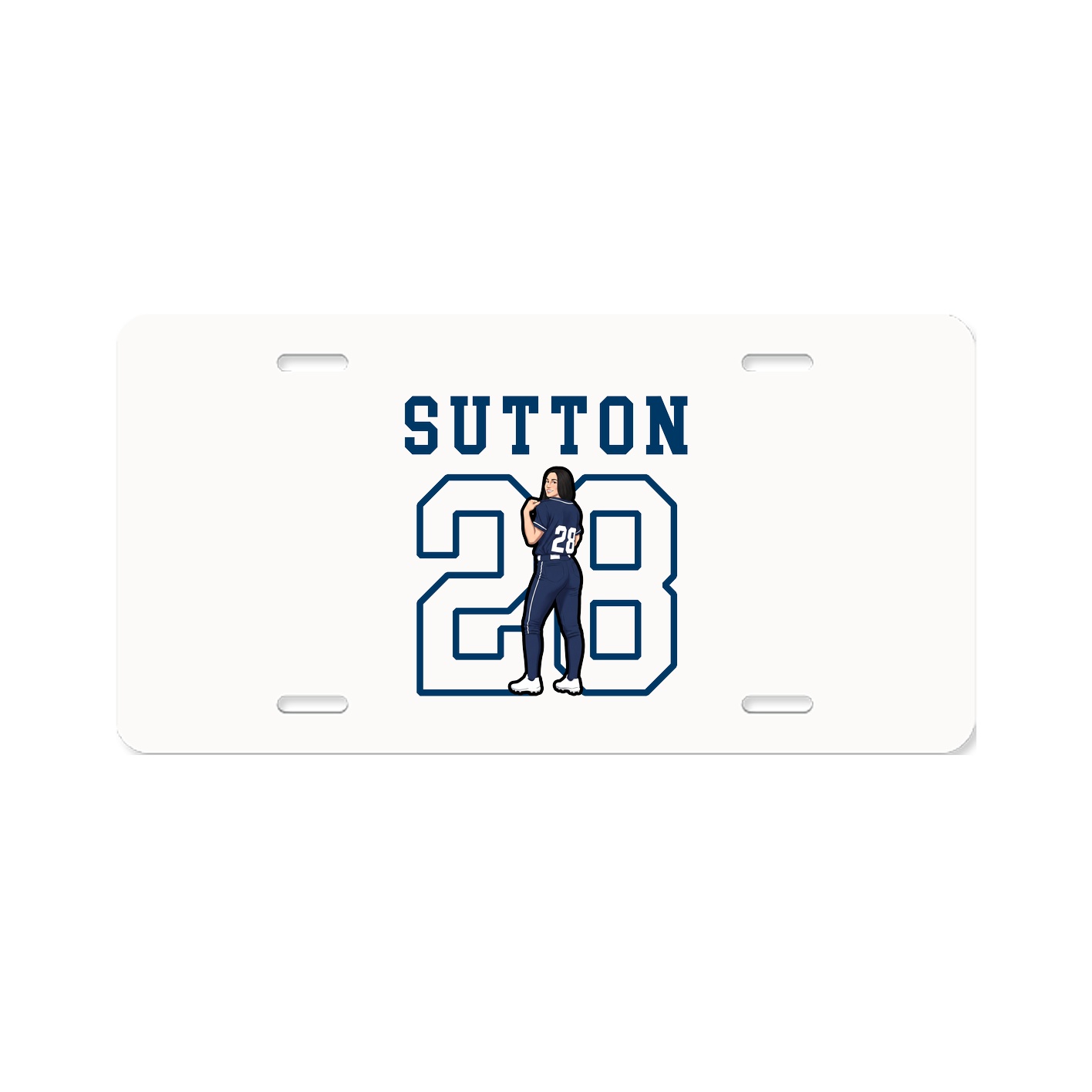 License Plate — Shirsey in Classic