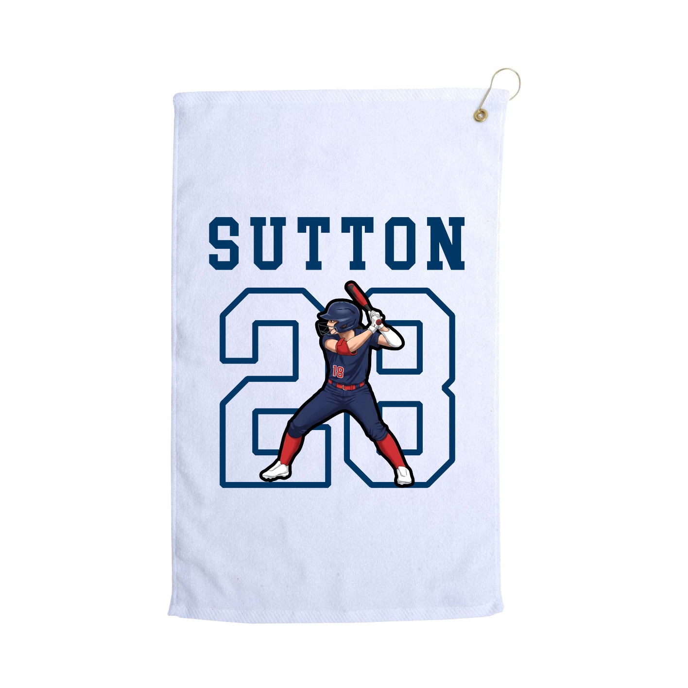Golf Towel — Shirsey in White