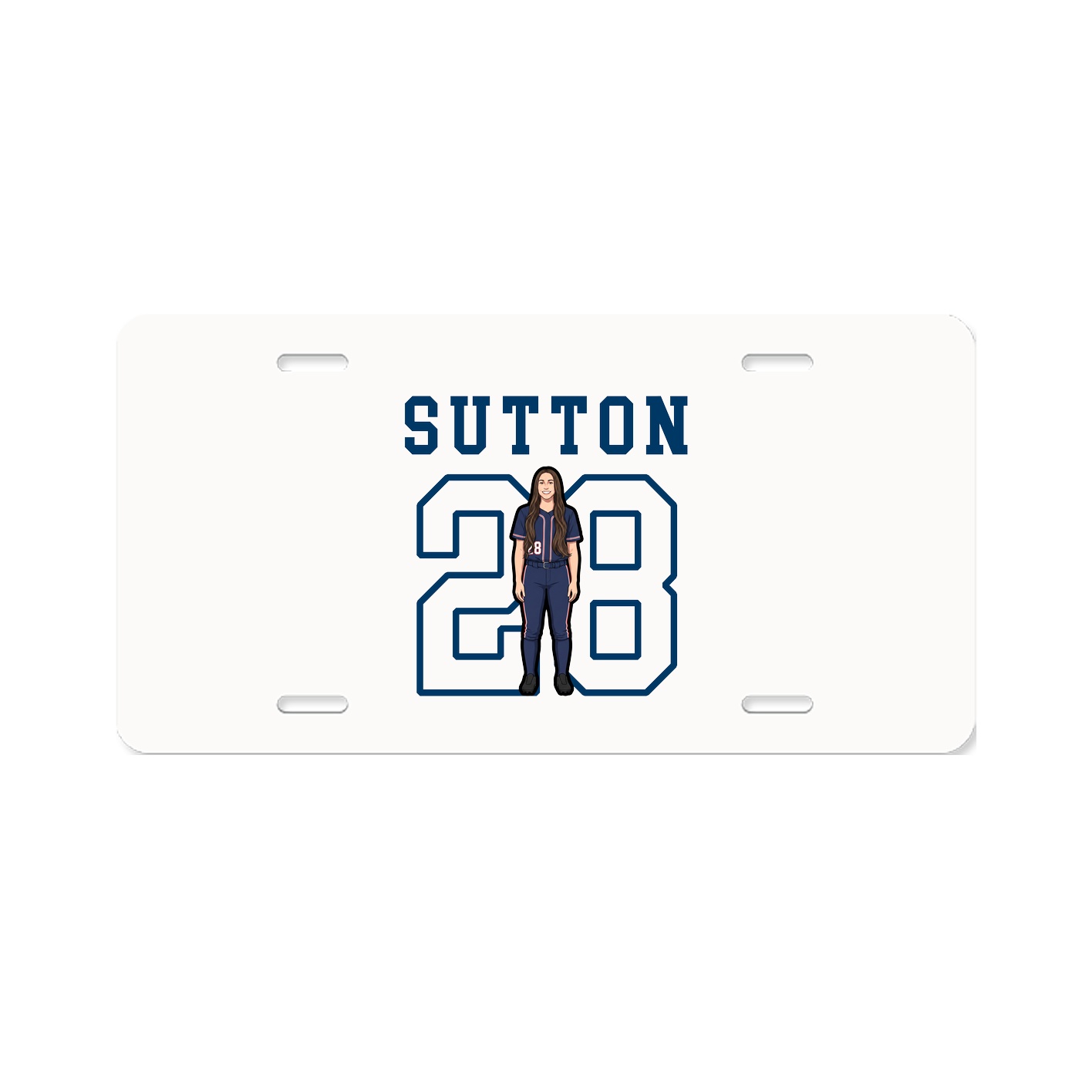 License Plate — Shirsey in Classic