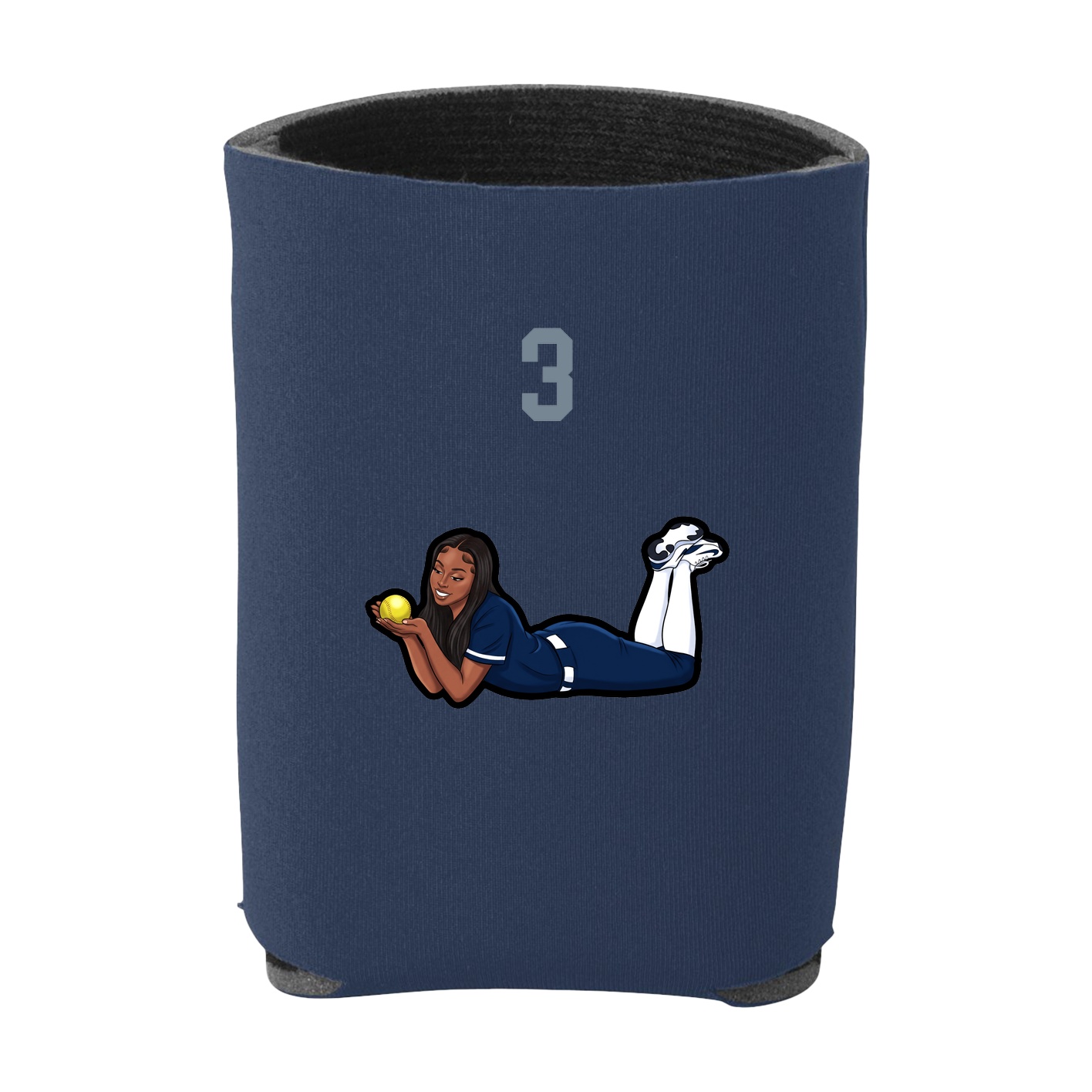 Can Holder — Number Top in Navy