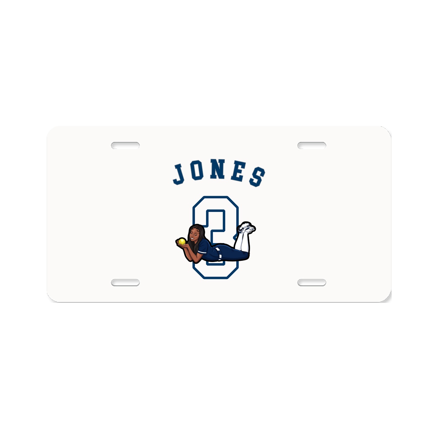 License Plate — Shirsey Arch in Classic