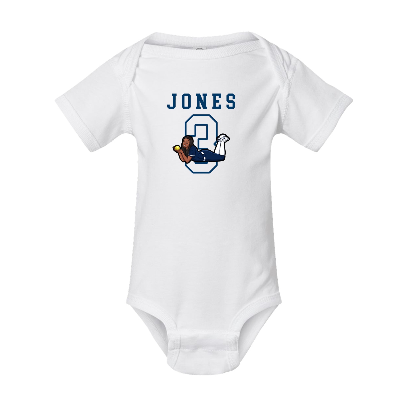 Baby Onesie — Shirsey in White