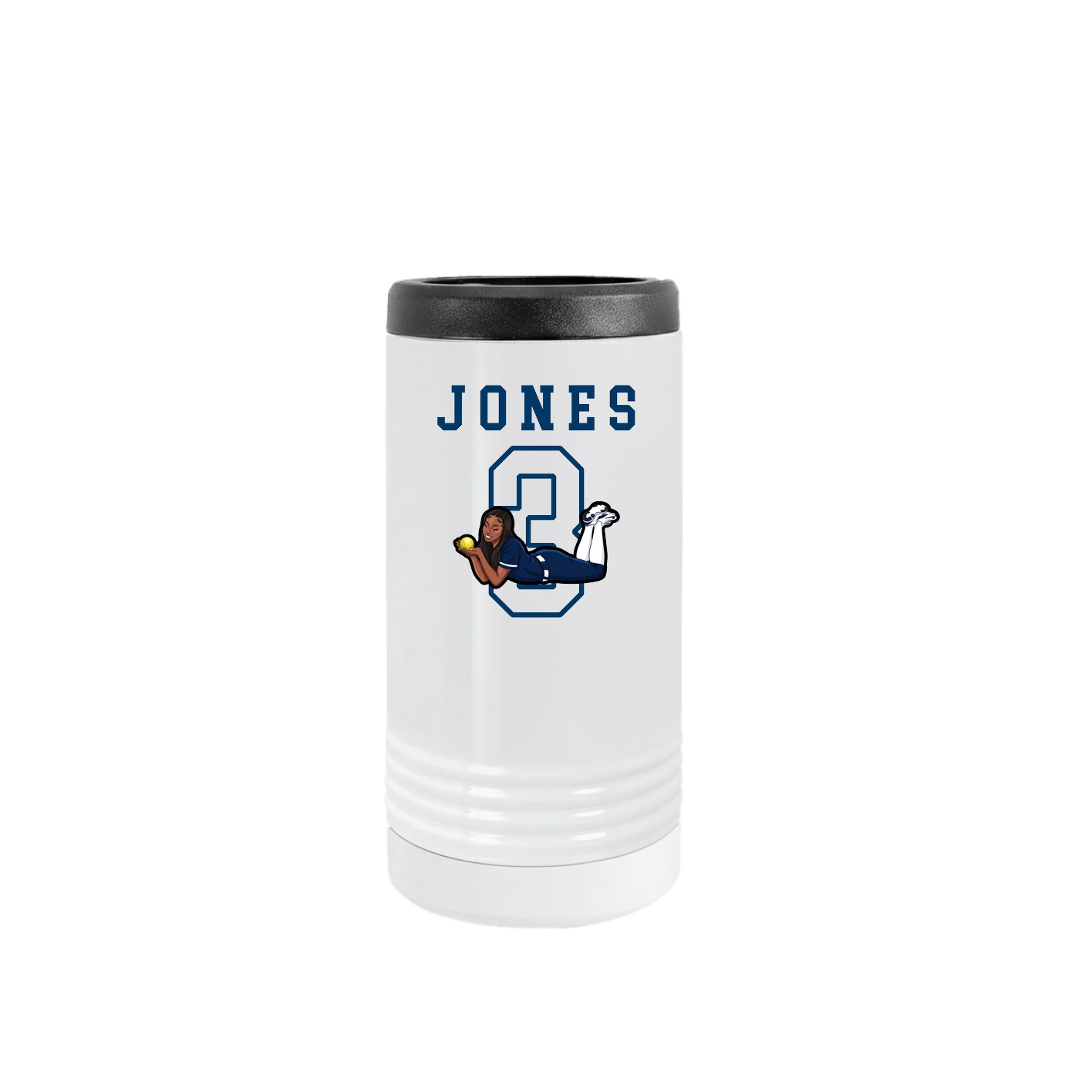 Slim Beverage Holder — Shirsey in White