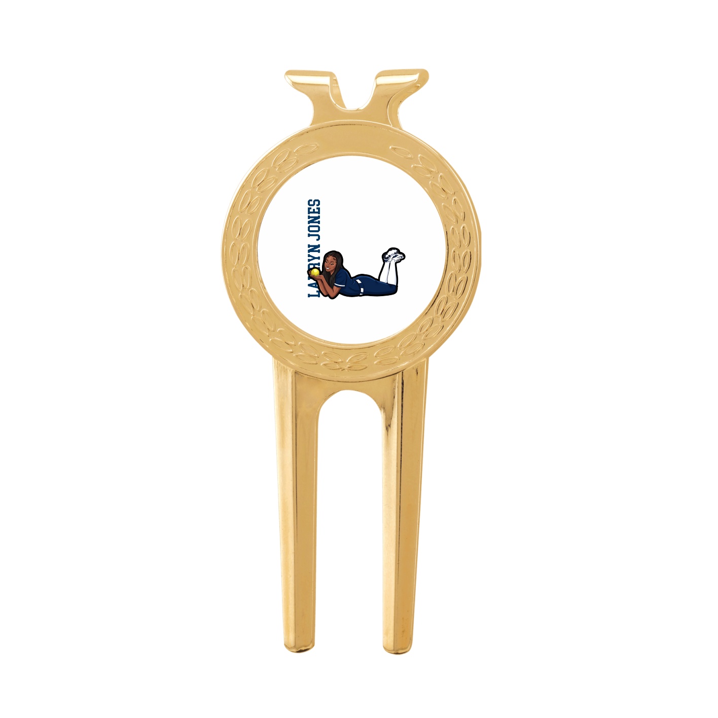 Divot Tool with Ball Marker — Name Vertical in Classic