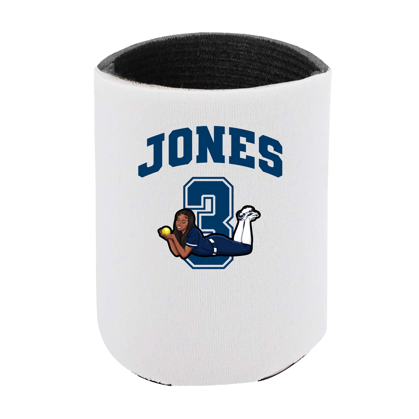 Can Holder — Number in White