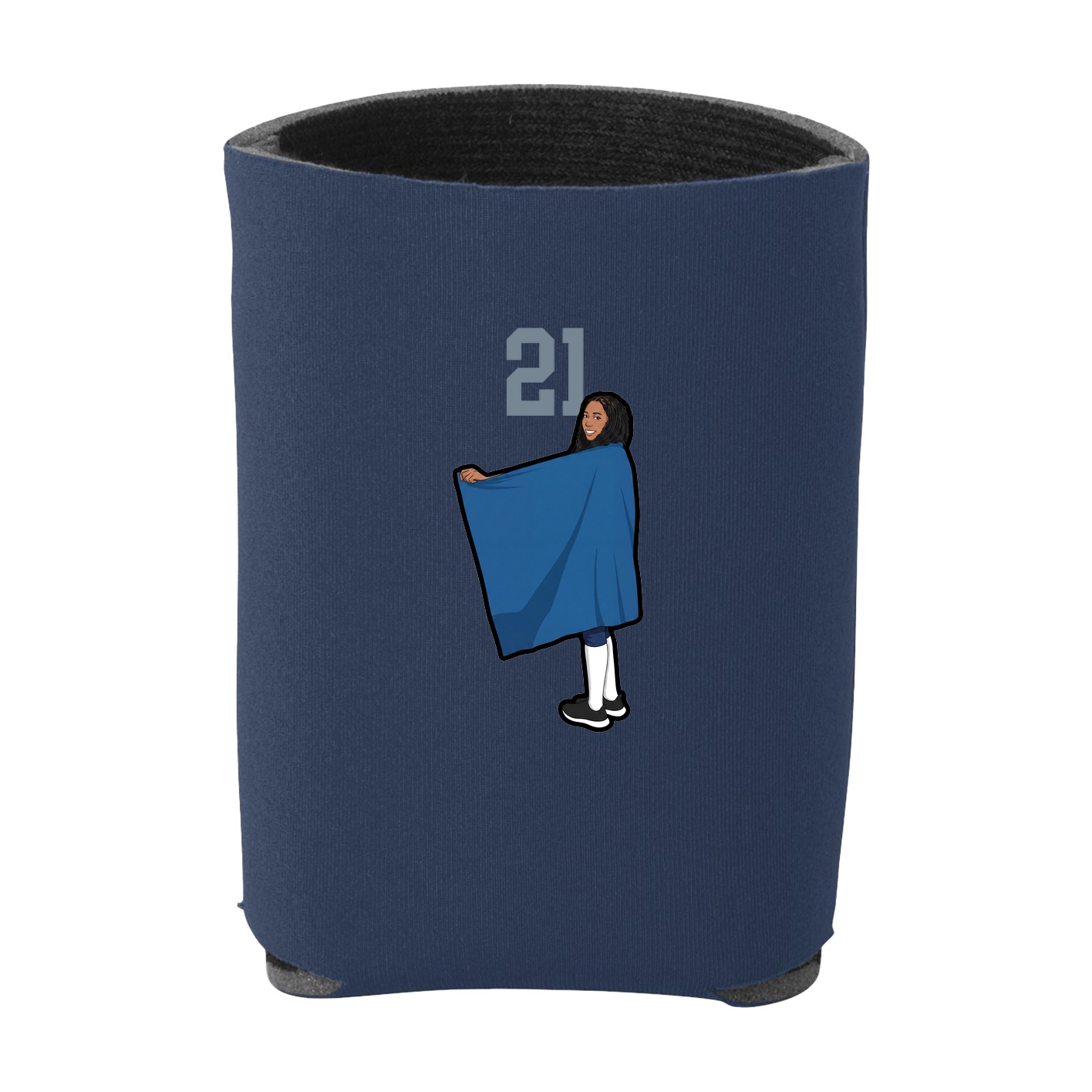 Can Holder — Number Top in Navy