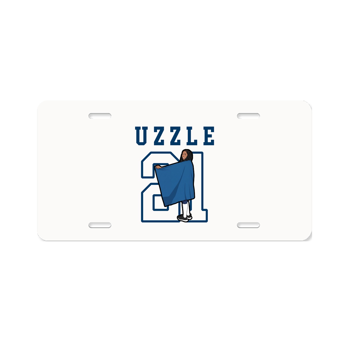 License Plate — Shirsey in Classic