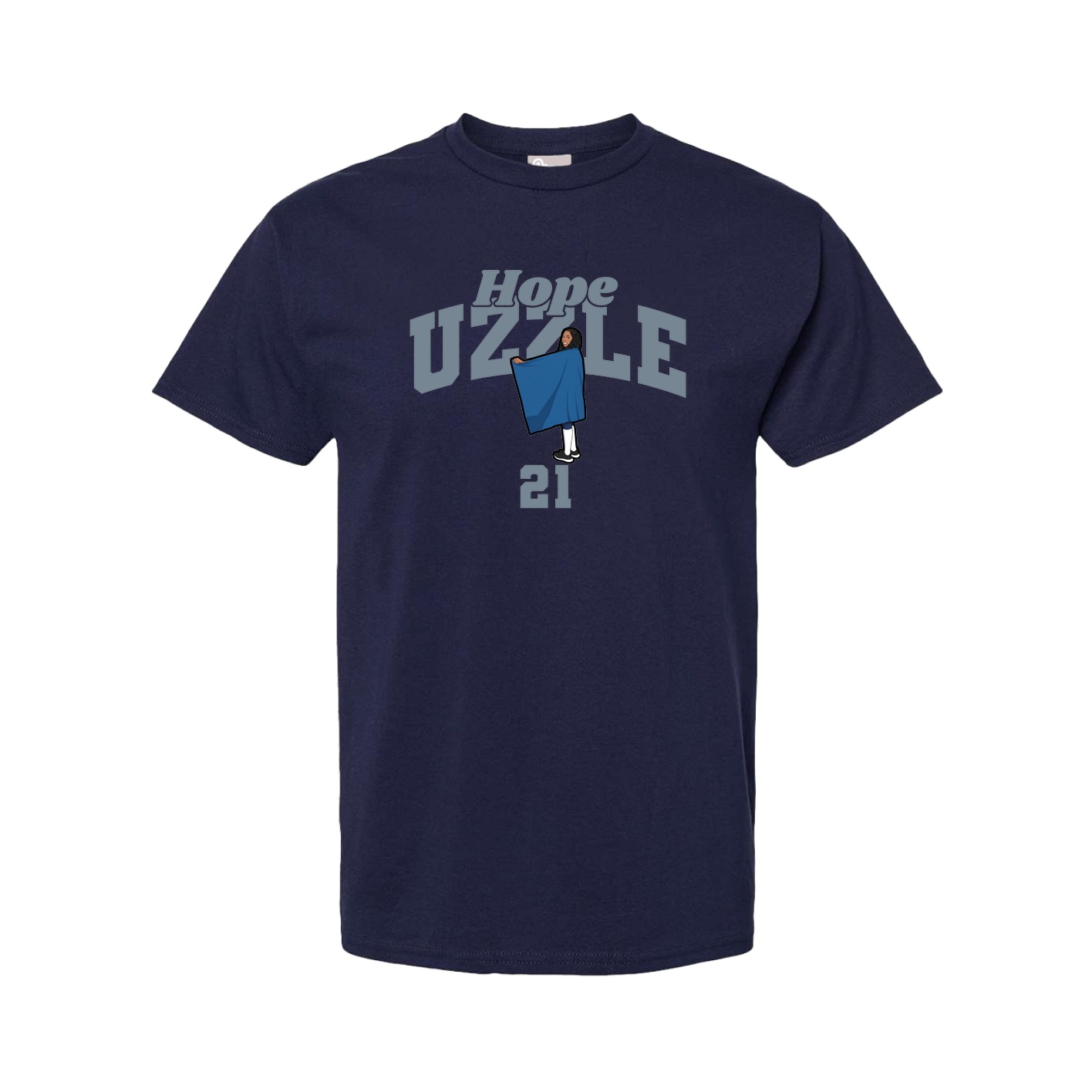 Tee — Signature Arch in Navy